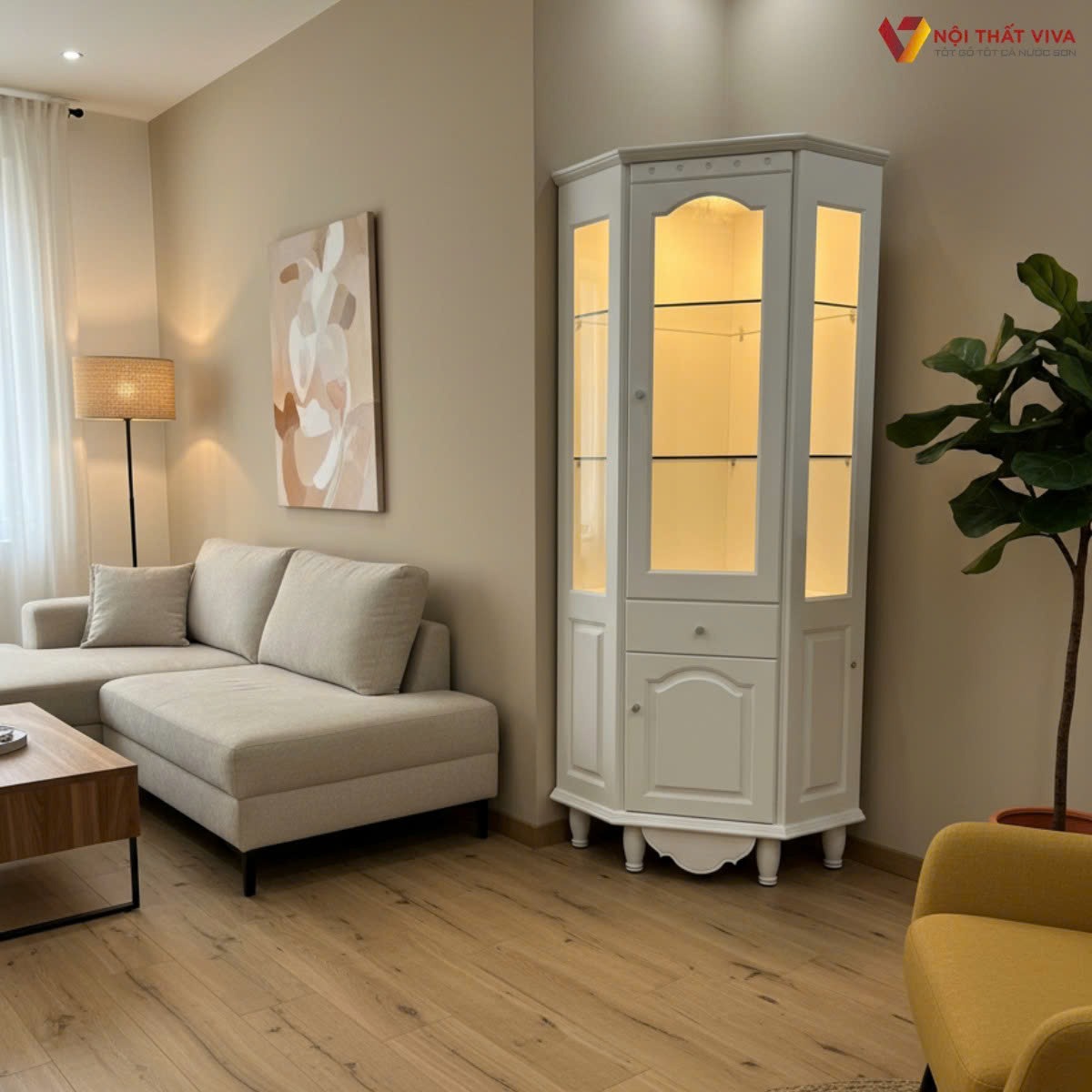 Những vị tr&iacute; kh&ocirc;ng n&ecirc;n đặt tủ kệ ph&ograve;ng kh&aacute;ch ng&agrave;y Tết gia chủ n&ecirc;n biết