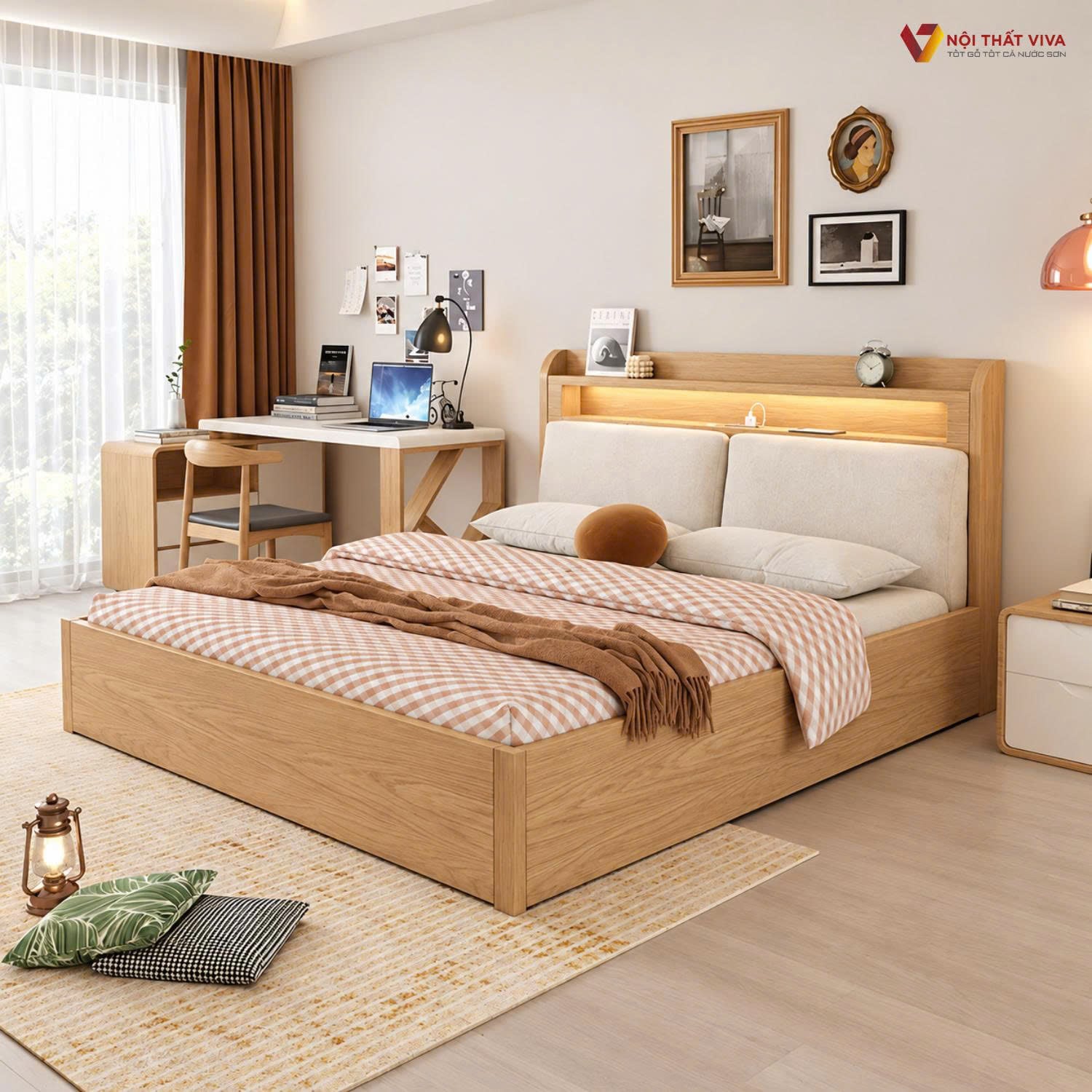 Nội thất gỗ veneer l&agrave; g&igrave;? So s&aacute;nh với gỗ tự nhi&ecirc;n v&agrave; gỗ c&ocirc;ng nghiệp