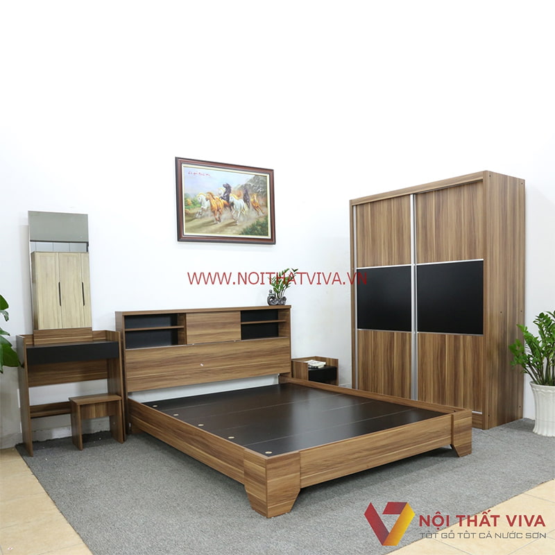Mẫu combo nội thất phòng ngủ đẹp, giá rẻ, chất lượng cho khách hàng.