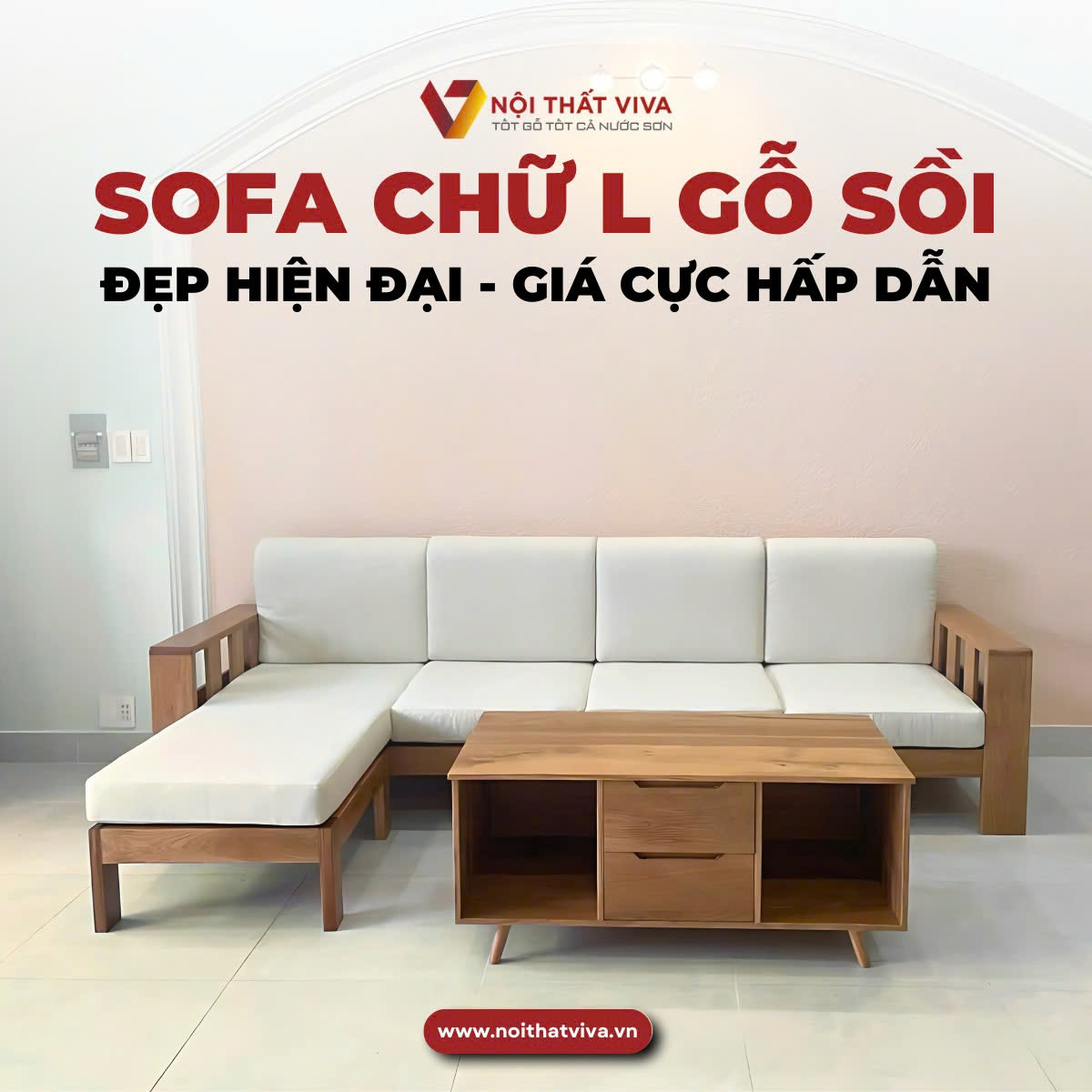 Ph&ograve;ng kh&aacute;ch n&ecirc;n chọn ghế sofa gỗ sồi kiểu n&agrave;o? Gợi &yacute; 45+ mẫu đẹp