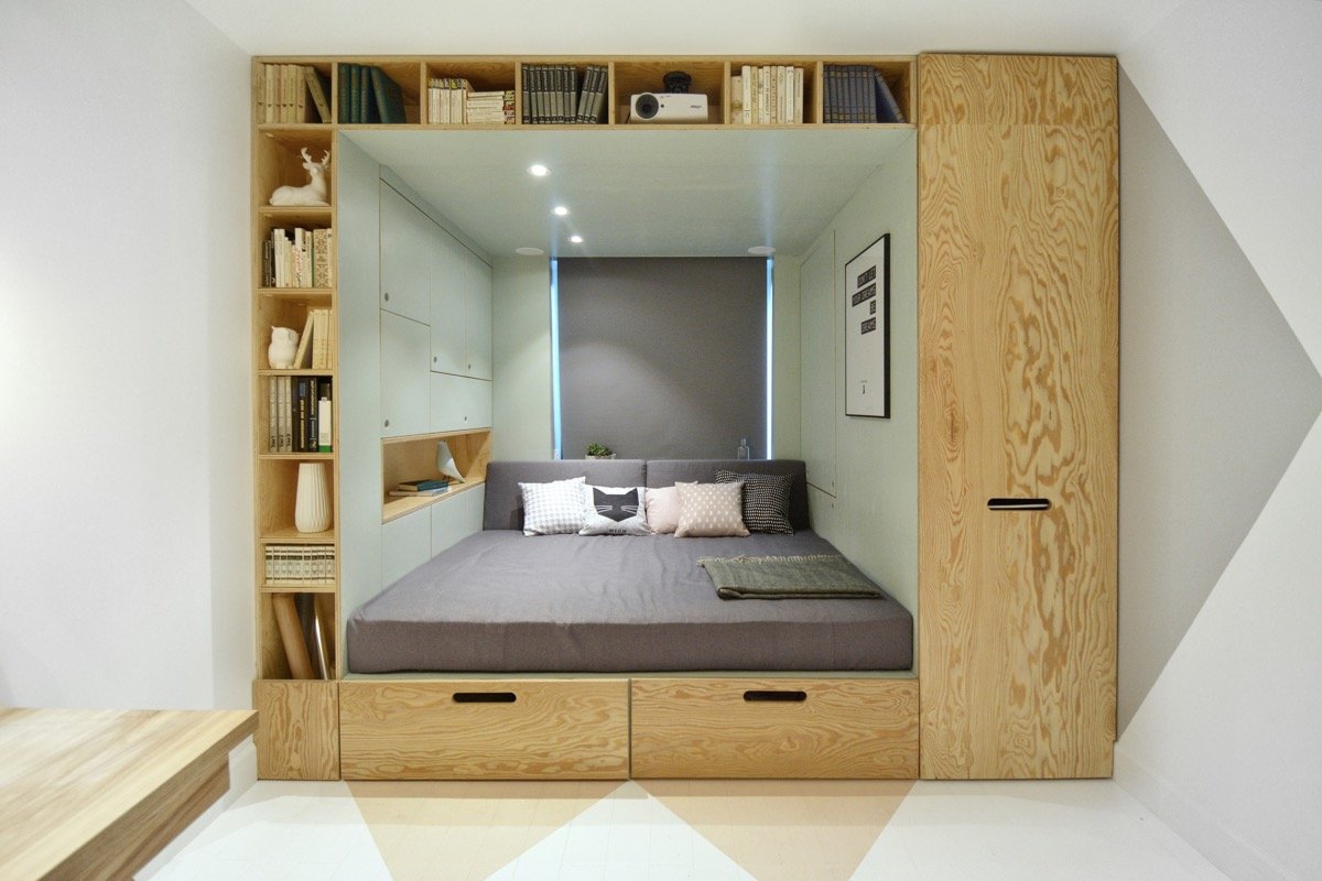 phòng ngủ nhỏ đơn giản