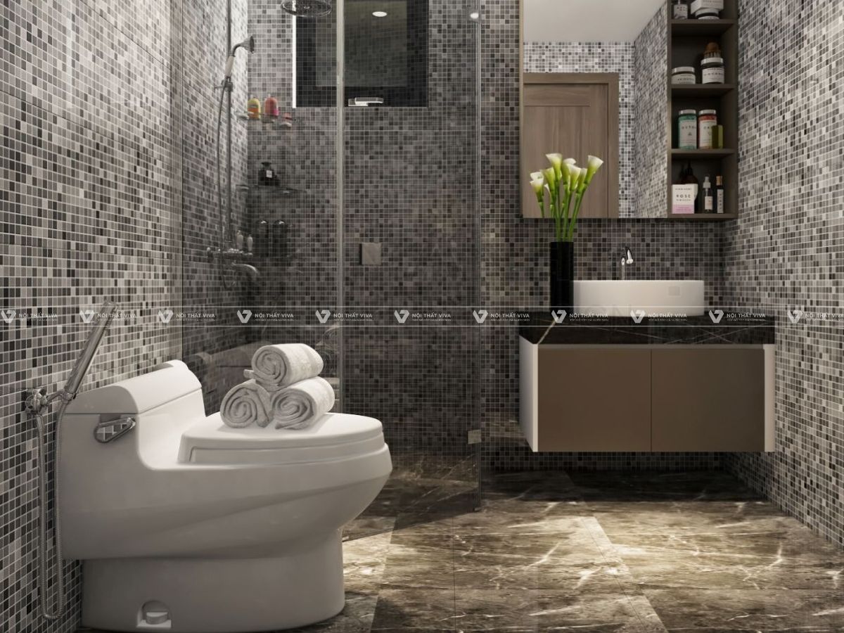 Phòng tắm kính 135 độ là gì? Ưu điểm và cách thiết kế phù hợp mọi không gian