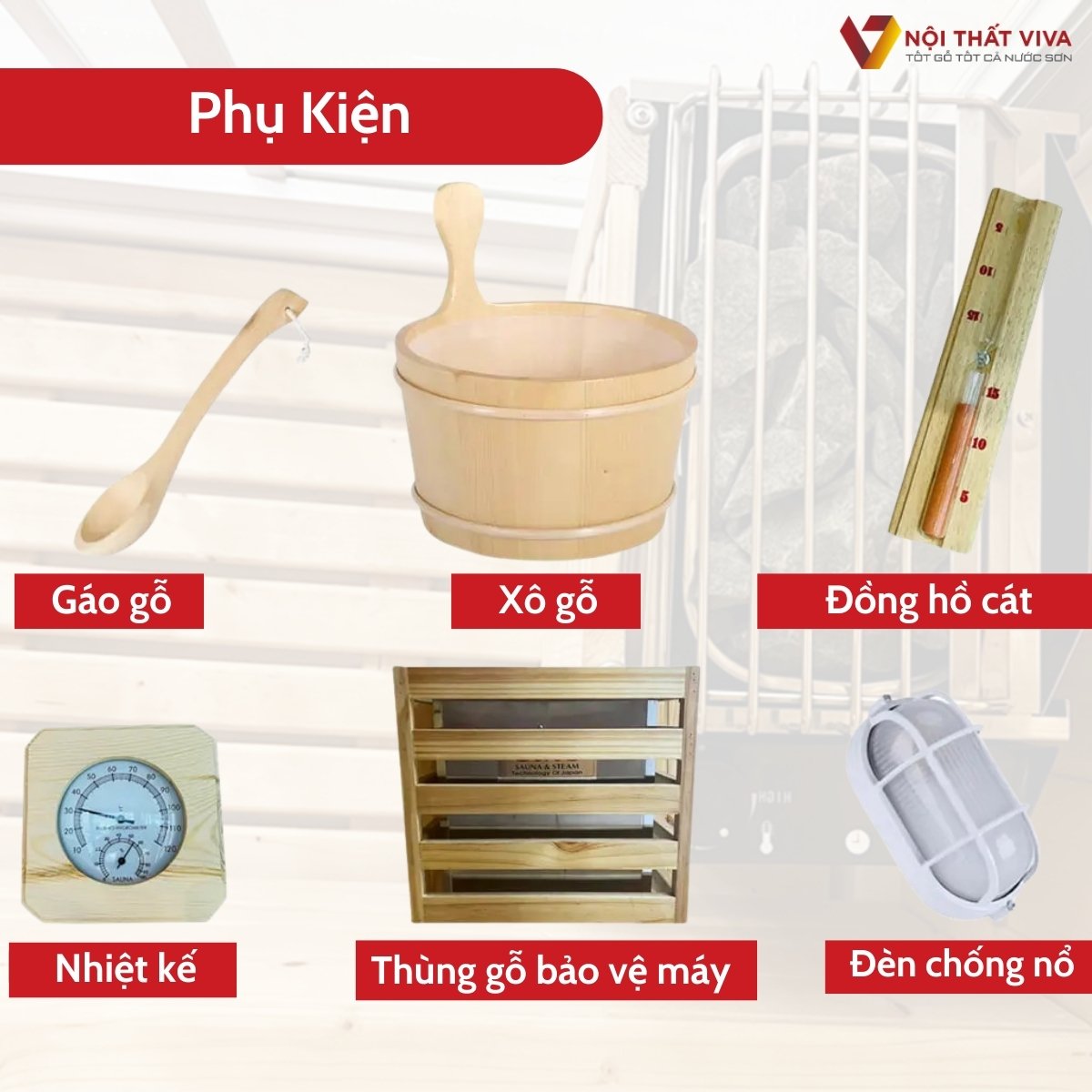 Phòng Xông Hơi Khô Brothers Thiết Kế Hiện Đại