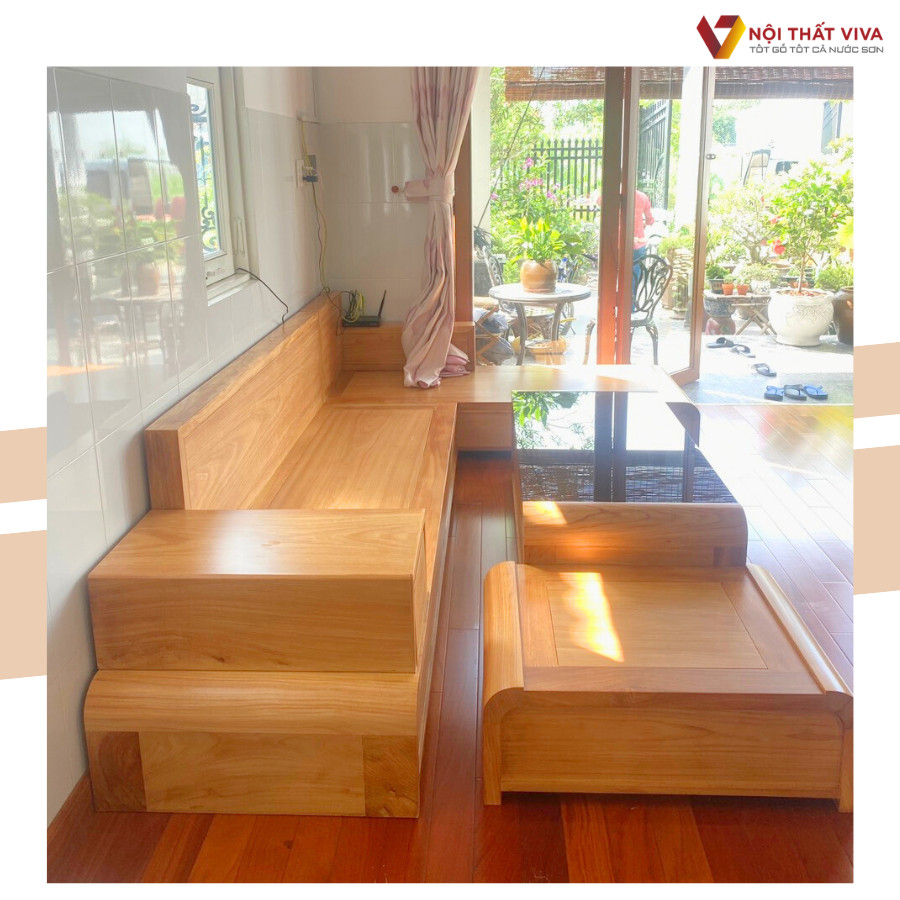 Review bộ b&agrave;n ghế gỗ ph&ograve;ng kh&aacute;ch 7 triệu, c&oacute; thực sự đ&aacute;ng tiền?