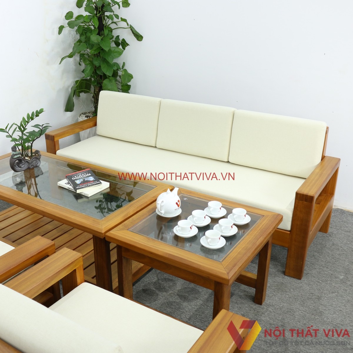 Review bộ b&agrave;n ghế gỗ ph&ograve;ng kh&aacute;ch 7 triệu, c&oacute; thực sự đ&aacute;ng tiền?