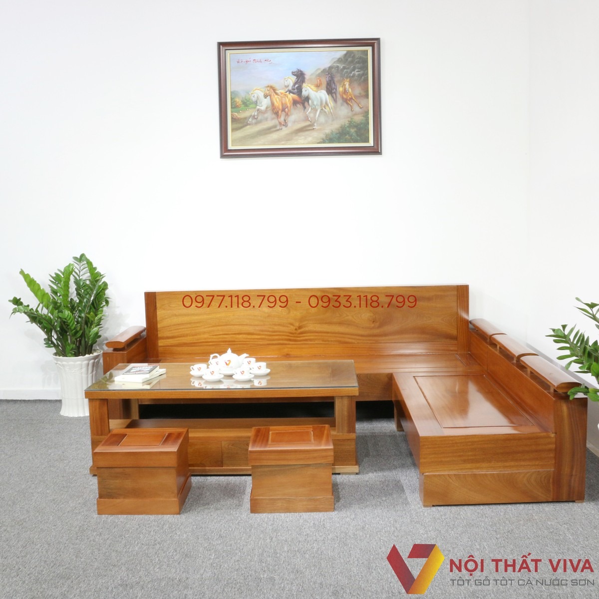Review sofa g&oacute;c chữ L gỗ xoan đ&agrave;o: đẹp, bền, gi&aacute; rẻ c&oacute; đ&aacute;ng mua kh&ocirc;ng?