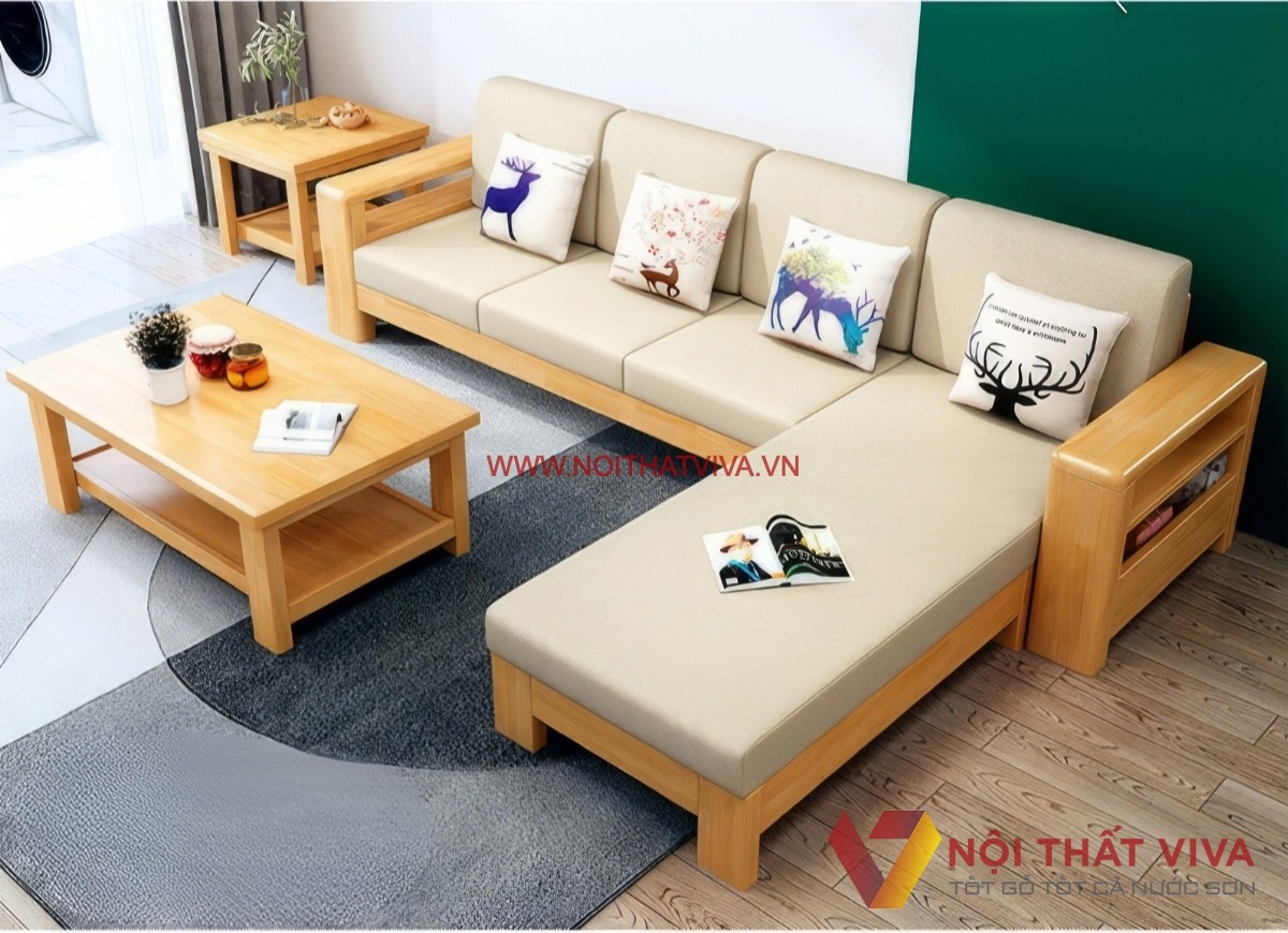 Bắt Kịp Xu Hướng Với Sofa Gỗ Chữ L TPHCM Đẹp, Giá Rẻ Tận Xưởng 2023