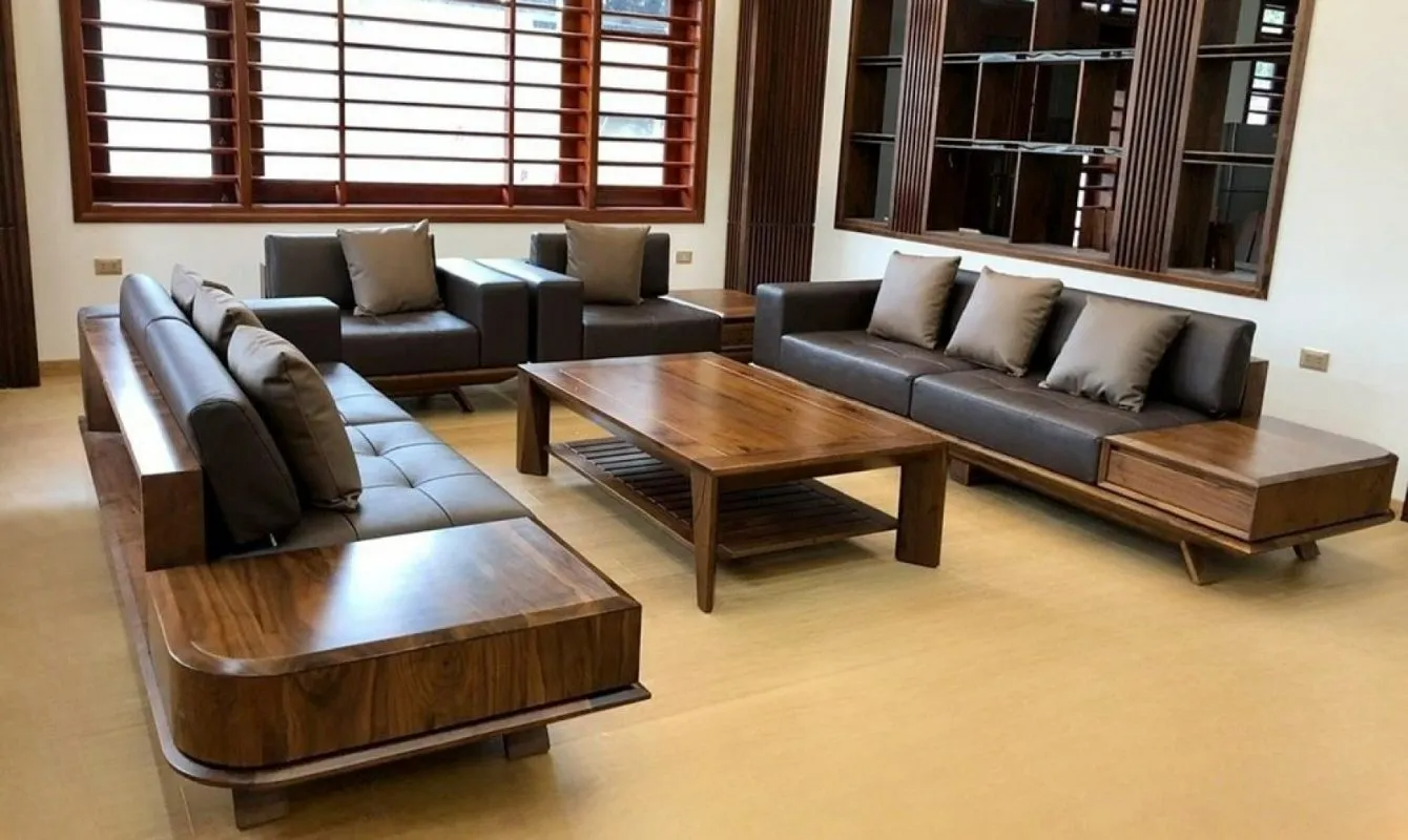 Sofa gỗ công nghiệp là gì? Tất tần tật những điều bạn nên biết!