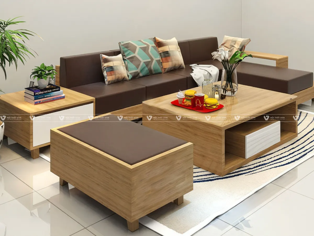 Sofa gỗ công nghiệp là gì? Tất tần tật những điều bạn nên biết!