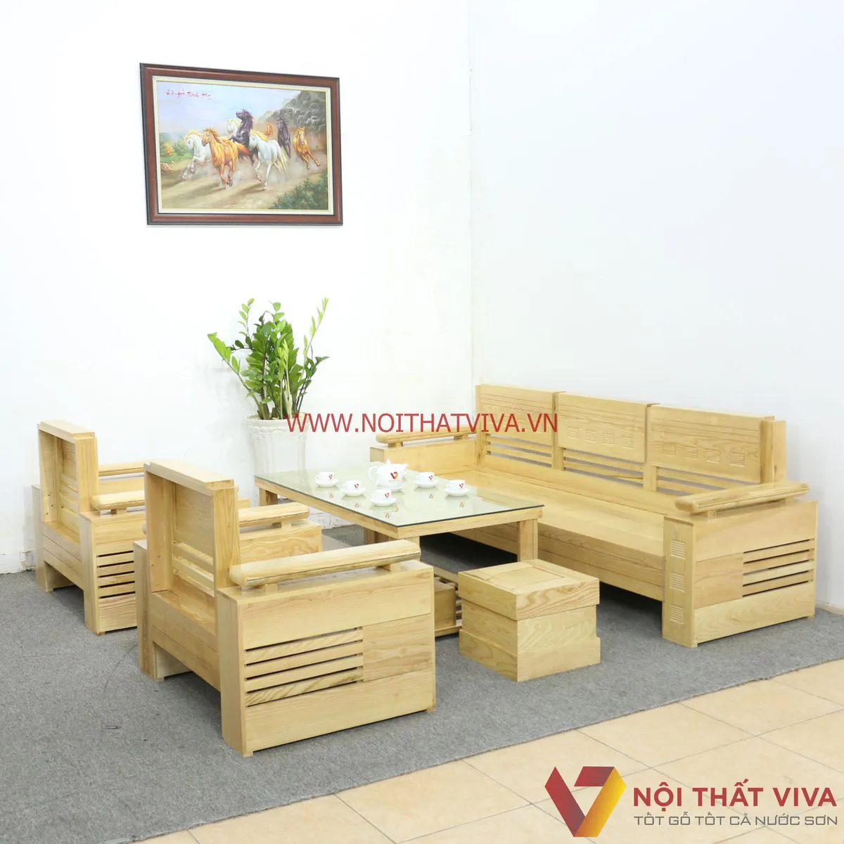 Sofa gỗ nguyên khối có giá bao nhiêu? Cập nhật kích thước, kiểu dáng các mẫu đẹp nhất 