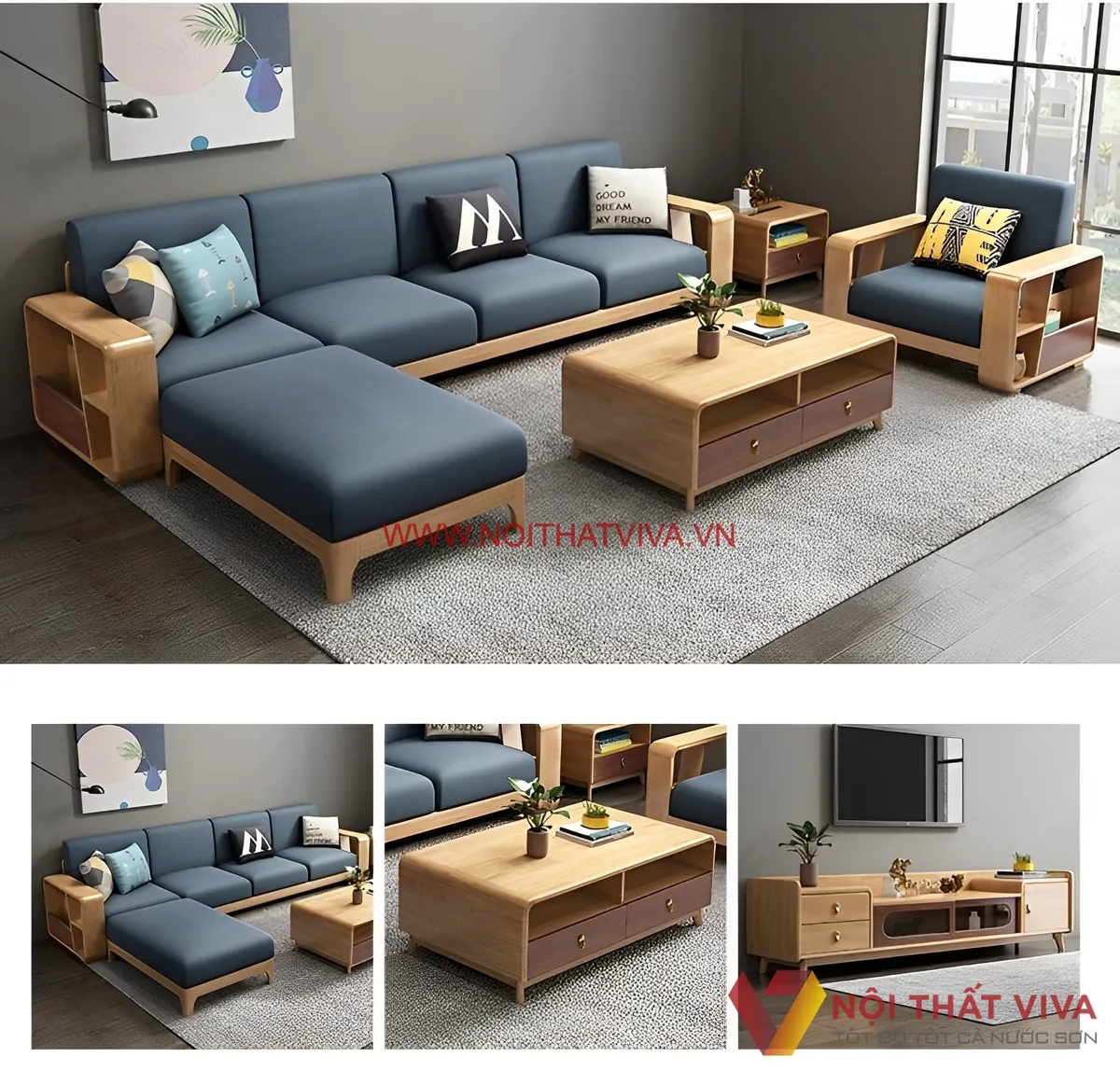 Sofa gỗ nguyên khối có giá bao nhiêu? Cập nhật kích thước, kiểu dáng các mẫu đẹp nhất 