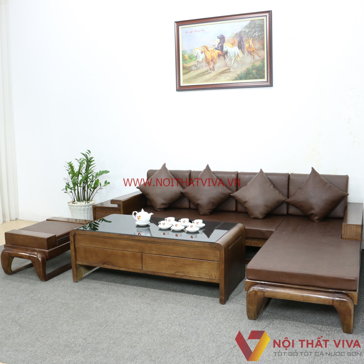 Sofa gỗ sồi sơn m&agrave;u &oacute;c ch&oacute; c&oacute; bền kh&ocirc;ng? L&yacute; do nhiều gia đ&igrave;nh lựa chọn