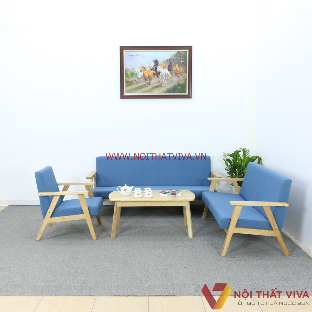 Sofa văng gỗ phòng khách - Siêu tiết kiệm diện tích, giải pháp tối ưu không gian 