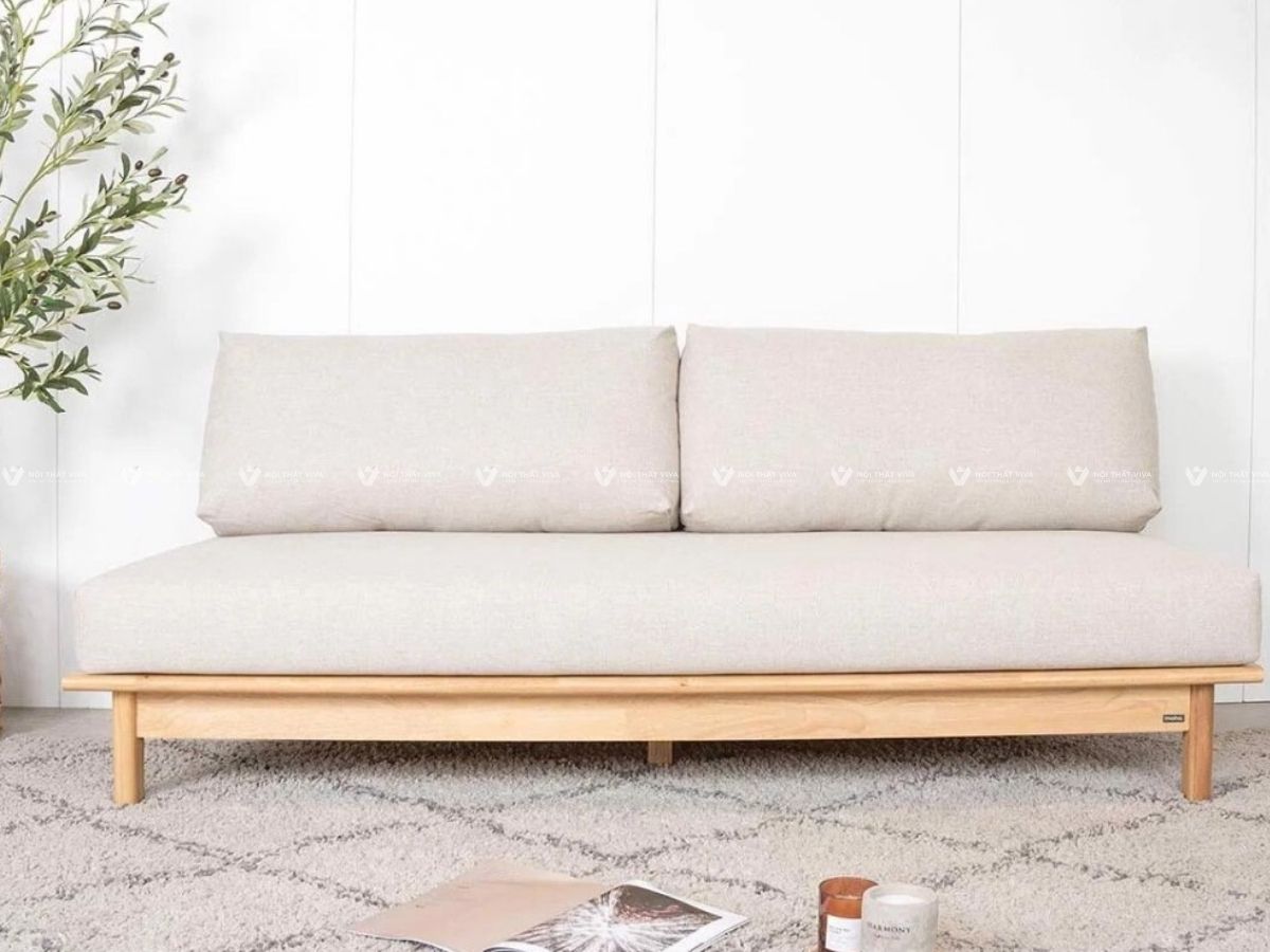 Sức hút của sofa gỗ kiểu nhật mạnh như thế nào? Địa chỉ mua uy tín 