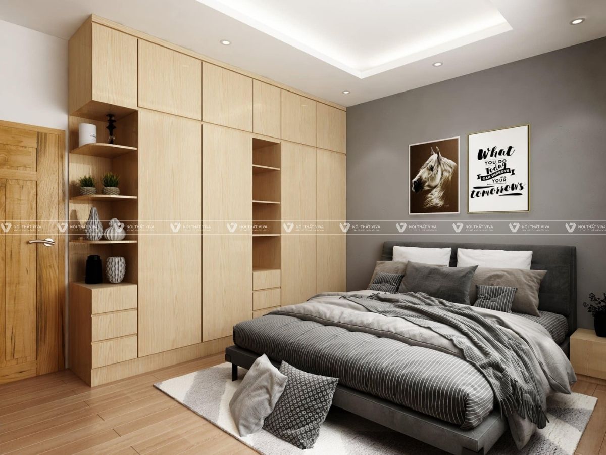 Thiết kế phòng ngủ 20m2 thế nào để rộng rãi, thoải mái và tiện nghi?