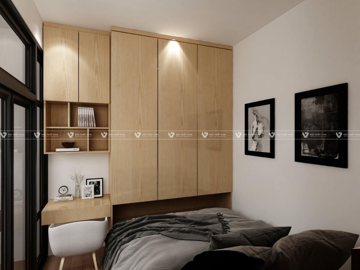 Thiết kế phòng ngủ 20m2 thế nào để rộng rãi, thoải mái và tiện nghi?