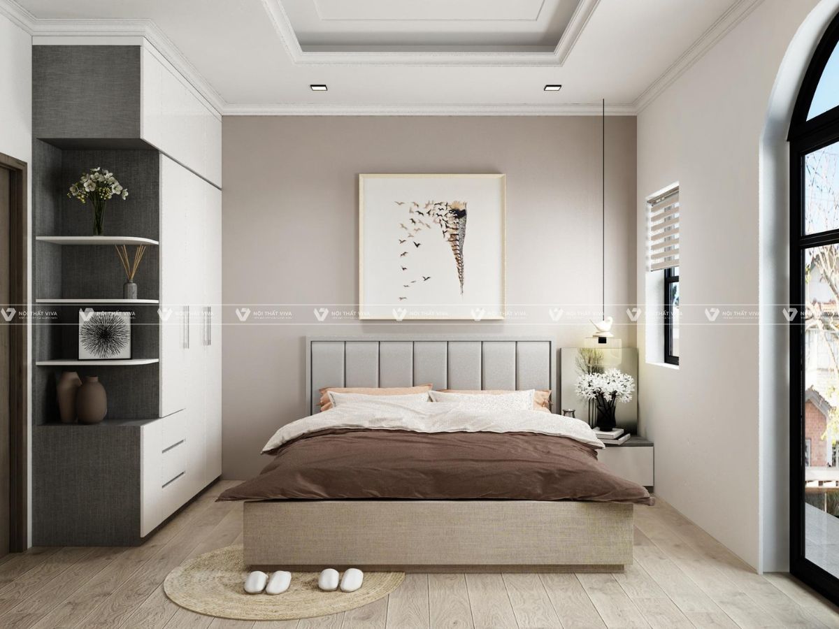 Thiết kế phòng ngủ 20m2 thế nào để rộng rãi, thoải mái và tiện nghi?