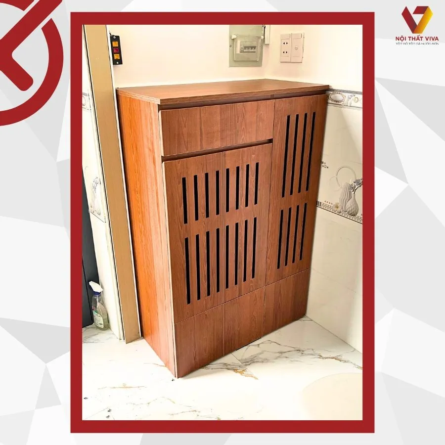Tủ Giày Dép Gỗ Tự Nhiên