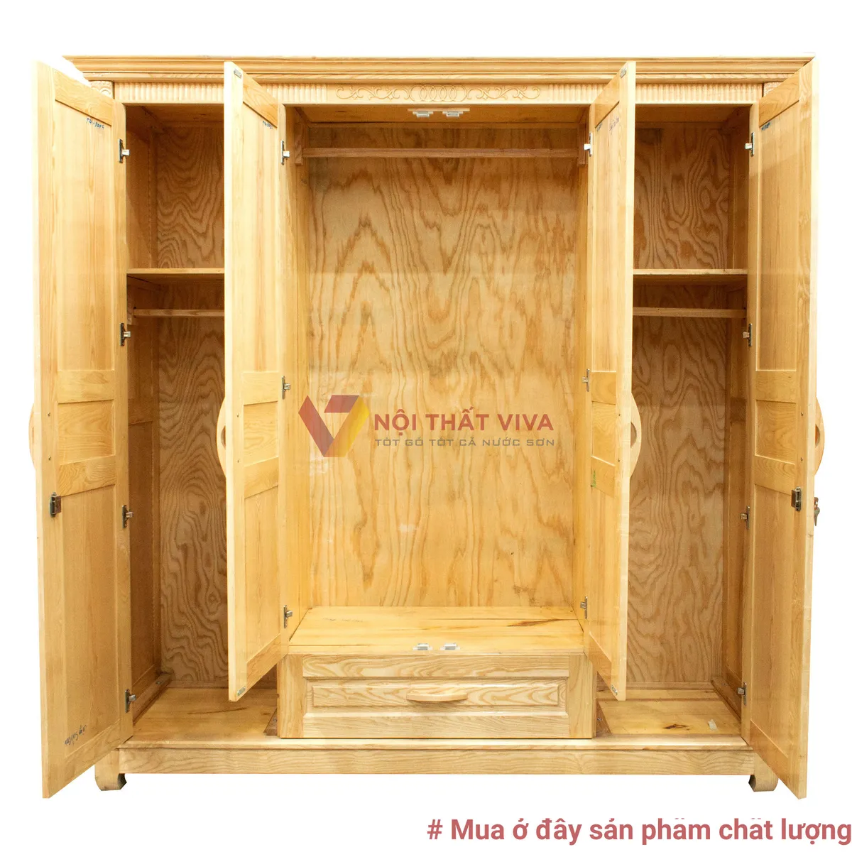 Tủ Quần Áo Gỗ Tự Nhiên Tủ Quần Áo Gỗ Tự Nhiên