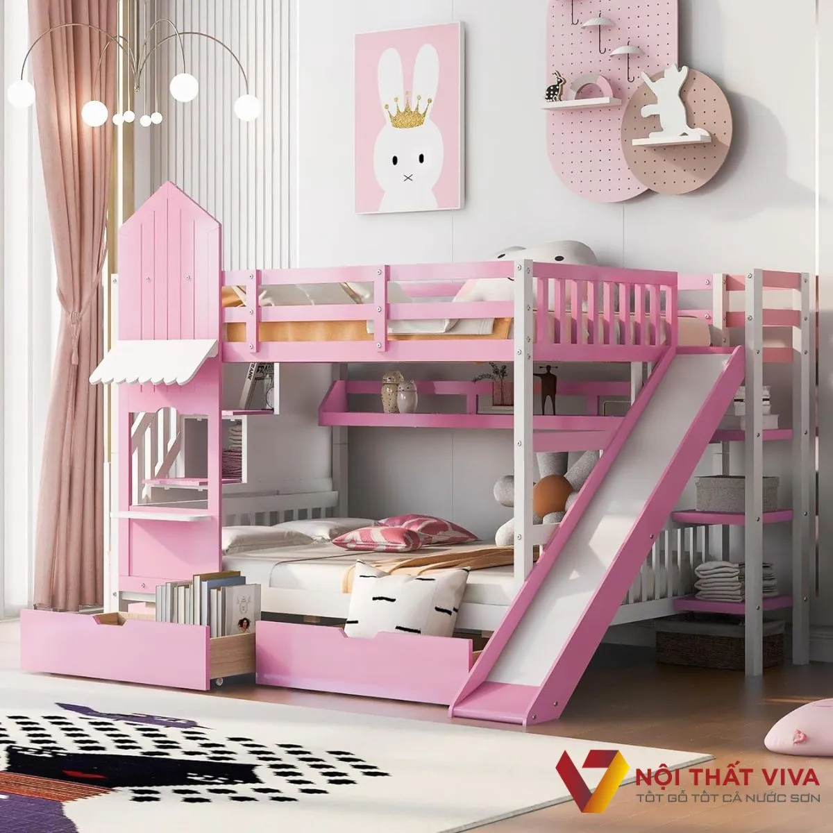 Top 5 Giường Tầng Cho 2 Bé Gái Đúng Sở Thích Lại Tiết Kiệm Cho Cha Mẹ Top 5 Giường Tầng Cho 2 Bé Gái Đúng Sở Thích Lại Tiết Kiệm Cho Cha Mẹ