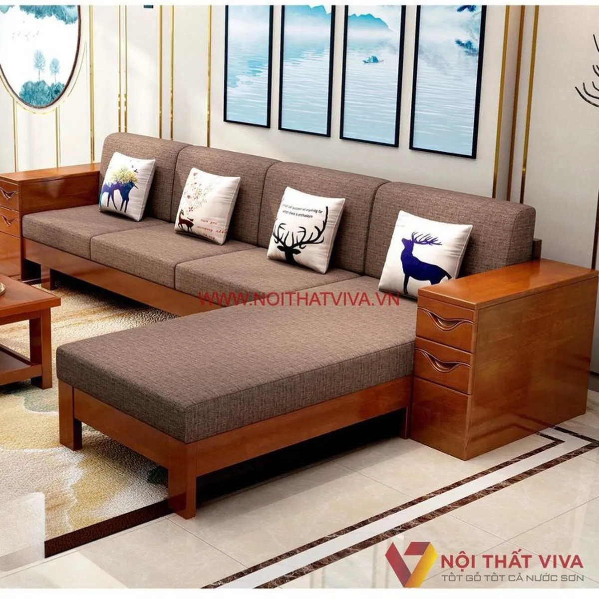 10+ Mẫu Sofa Chữ L Bằng Gỗ Đẹp, Giá Rẻ, Dẫn Đầu Xu Hướng Thịnh Hành 10+ Mẫu Sofa Chữ L Bằng Gỗ Đẹp, Giá Rẻ, Dẫn Đầu Xu Hướng Thịnh Hành