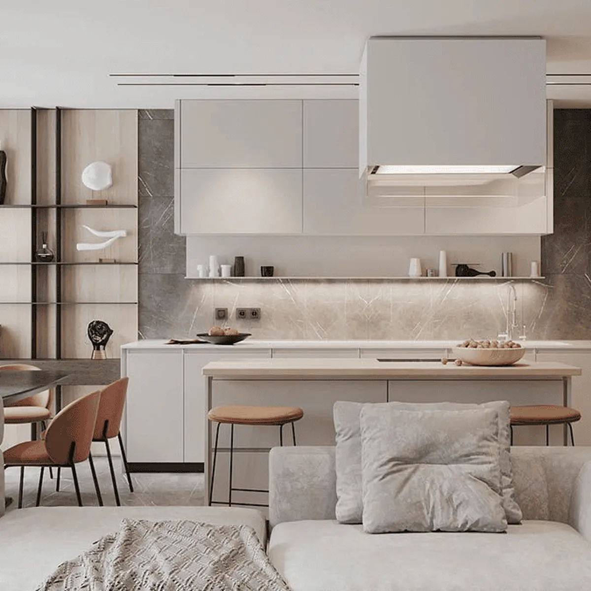 10 mẫu thiết kế nội thất căn hộ 65m2 hiện đại, ấn tượng nhất 10 mẫu thiết kế nội thất căn hộ 65m2 hiện đại, ấn tượng nhất