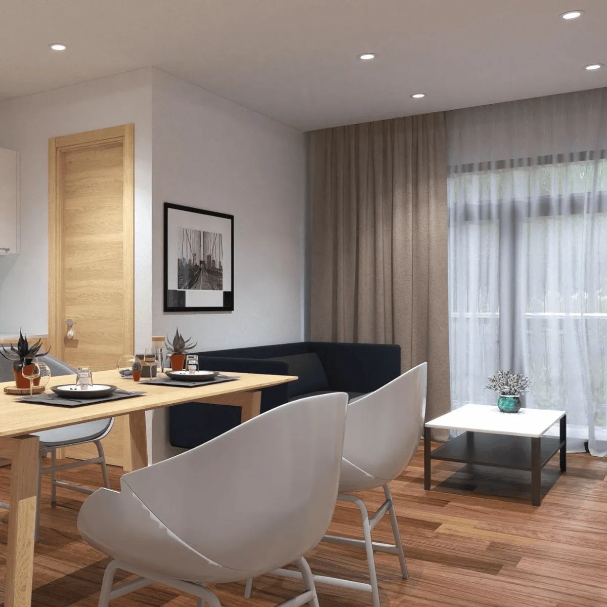 10 mẫu thiết kế nội thất căn hộ 65m2 hiện đại, ấn tượng nhất 10 mẫu thiết kế nội thất căn hộ 65m2 hiện đại, ấn tượng nhất