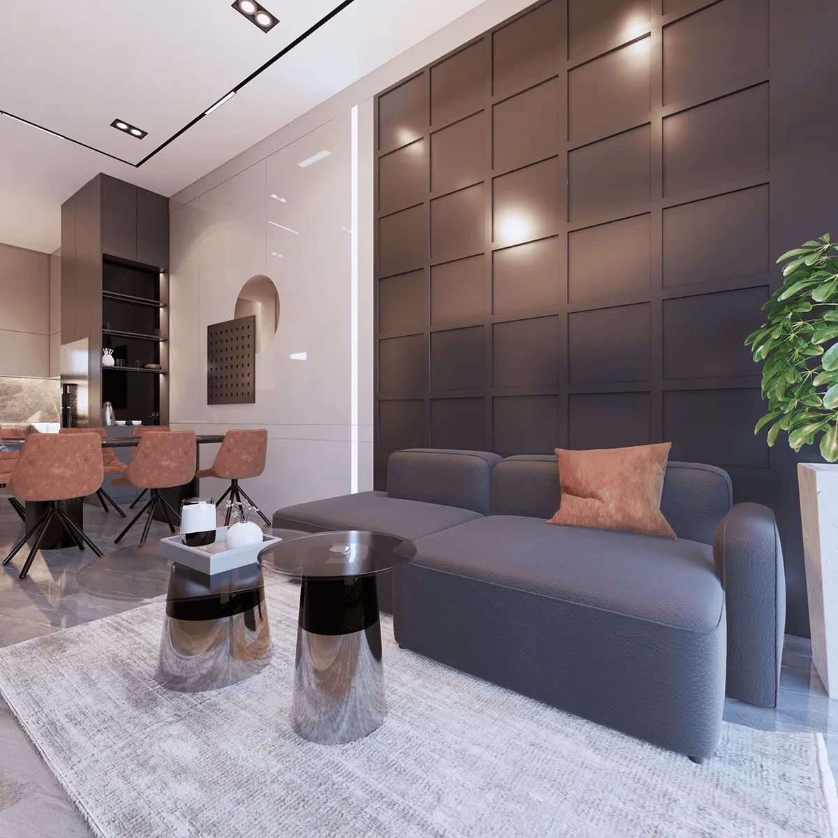 10 mẫu thiết kế nội thất căn hộ 65m2 hiện đại, ấn tượng nhất 10 mẫu thiết kế nội thất căn hộ 65m2 hiện đại, ấn tượng nhất