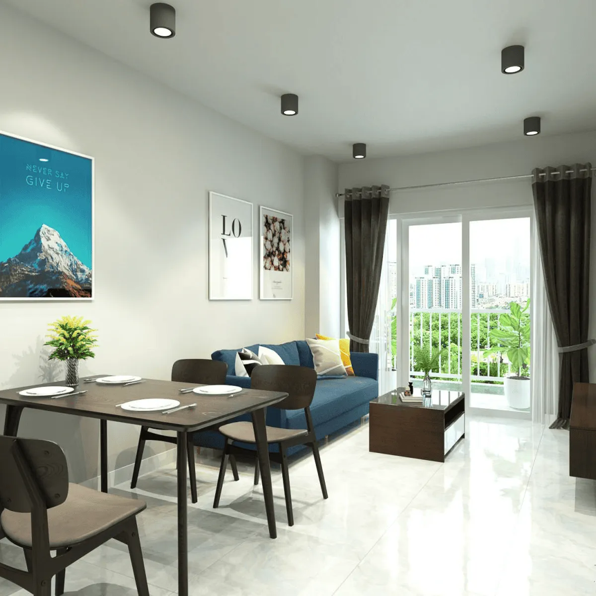 10 mẫu thiết kế nội thất căn hộ 65m2 hiện đại, ấn tượng nhất 10 mẫu thiết kế nội thất căn hộ 65m2 hiện đại, ấn tượng nhất