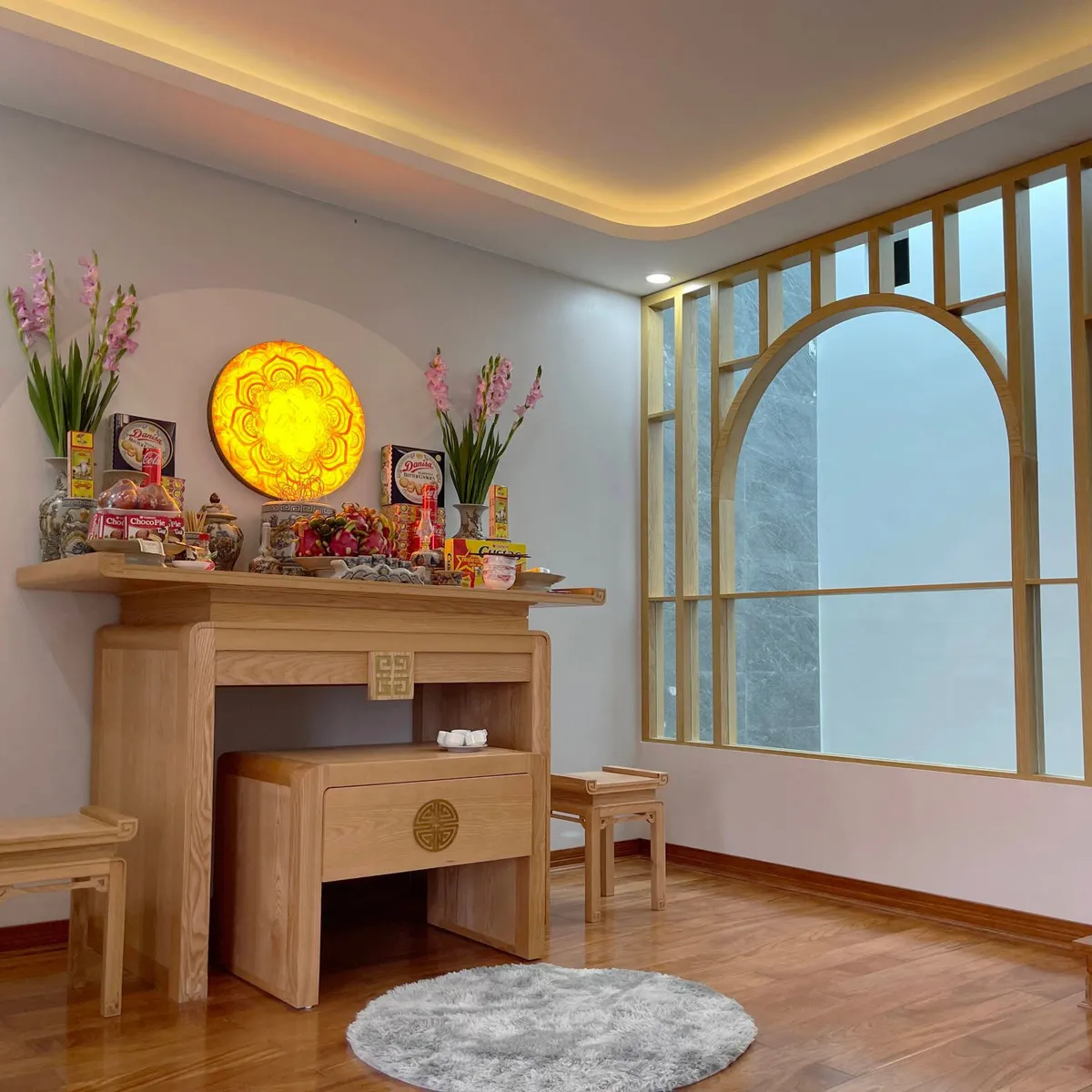 10 Mẫu Trang Trí Bàn Thờ Ngày Tết Chuẩn Phong Thủy, Rước Lộc Vào Nhà 10 Mẫu Trang Trí Bàn Thờ Ngày Tết Chuẩn Phong Thủy, Rước Lộc Vào Nhà