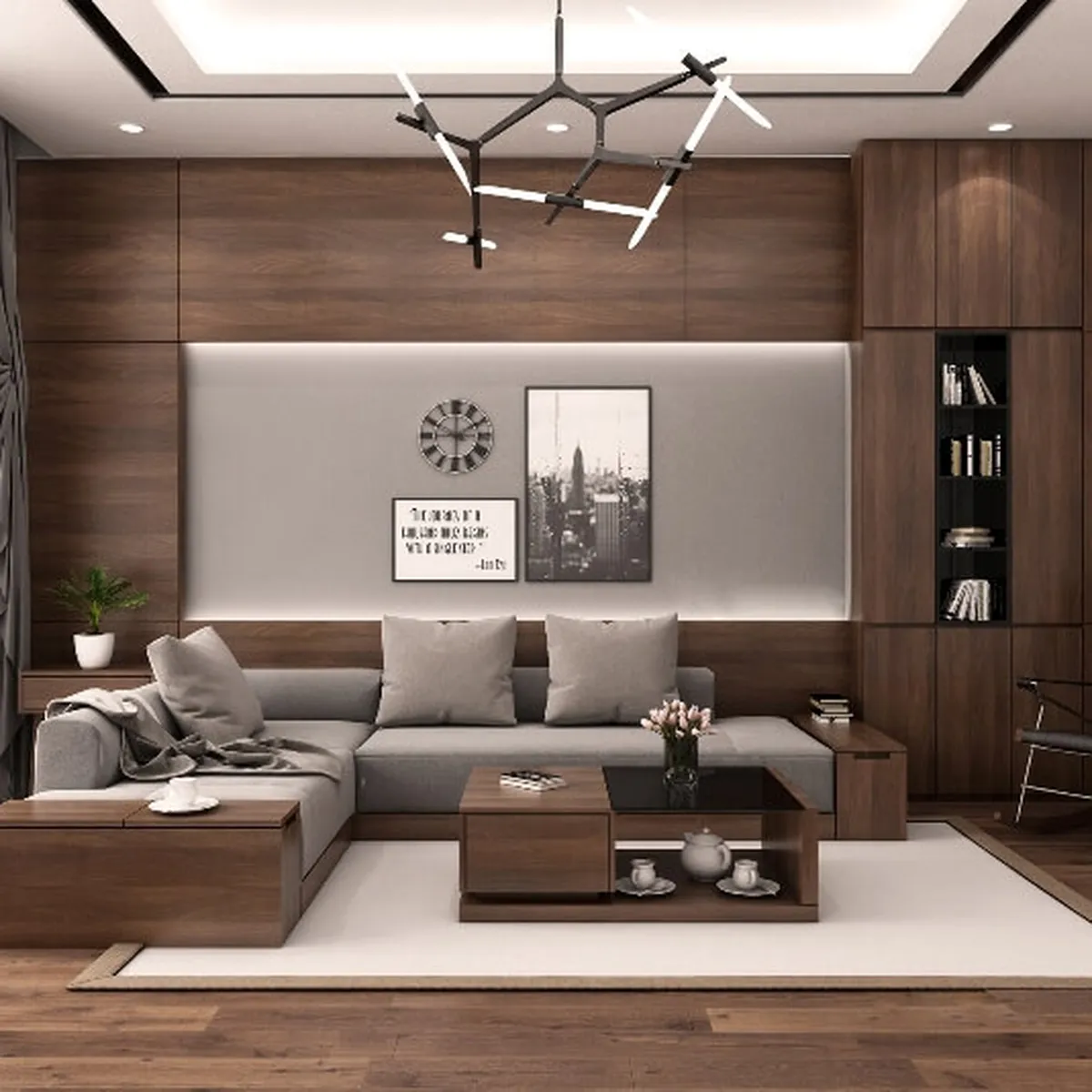 100+ Mẫu tủ trang trí phòng khách ấn tượng, bắt mắt 100+ Mẫu tủ trang trí phòng khách ấn tượng, bắt mắt