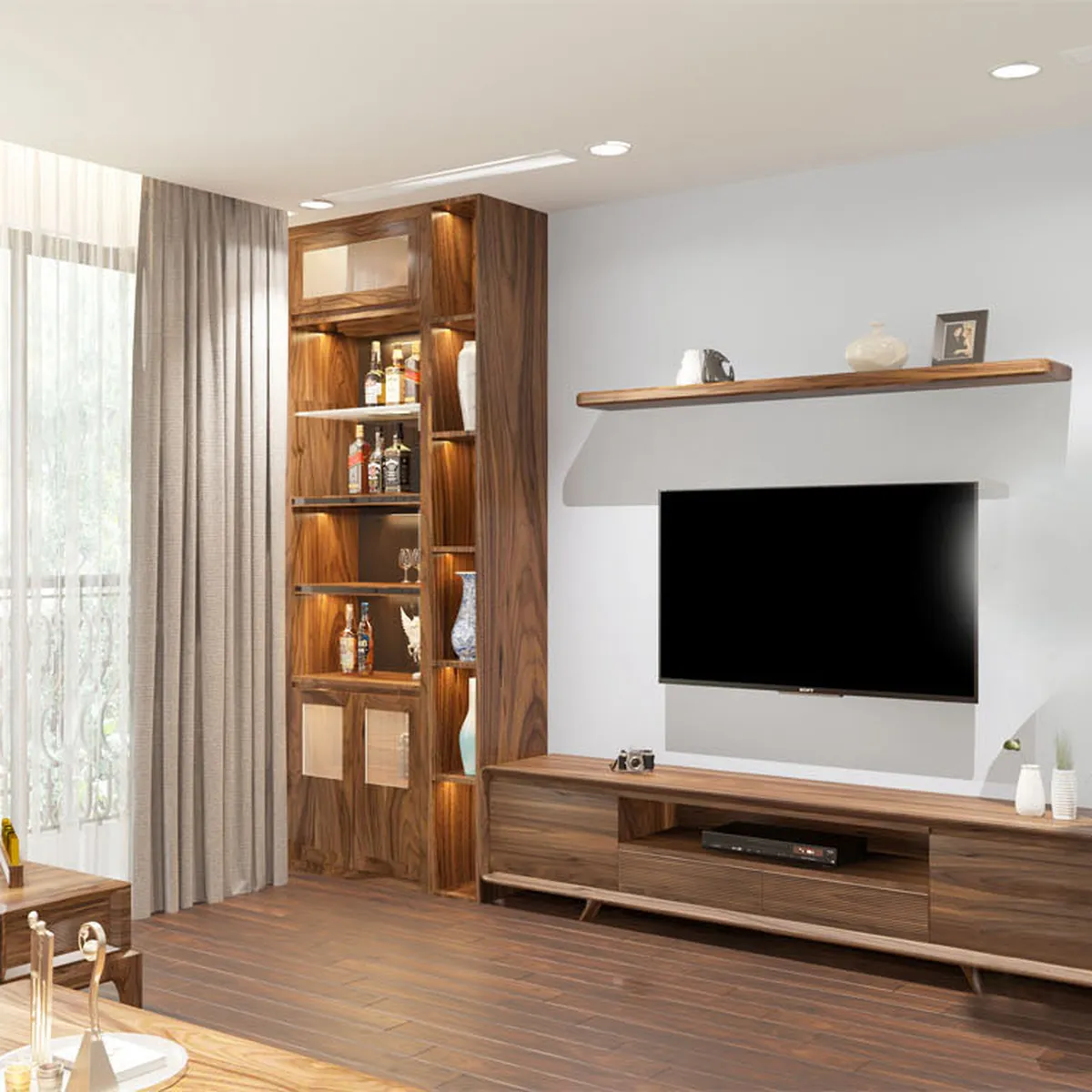 100+ Mẫu tủ trang trí phòng khách ấn tượng, bắt mắt 100+ Mẫu tủ trang trí phòng khách ấn tượng, bắt mắt