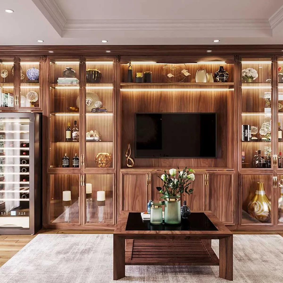 100+ Mẫu tủ trang trí phòng khách ấn tượng, bắt mắt 100+ Mẫu tủ trang trí phòng khách ấn tượng, bắt mắt