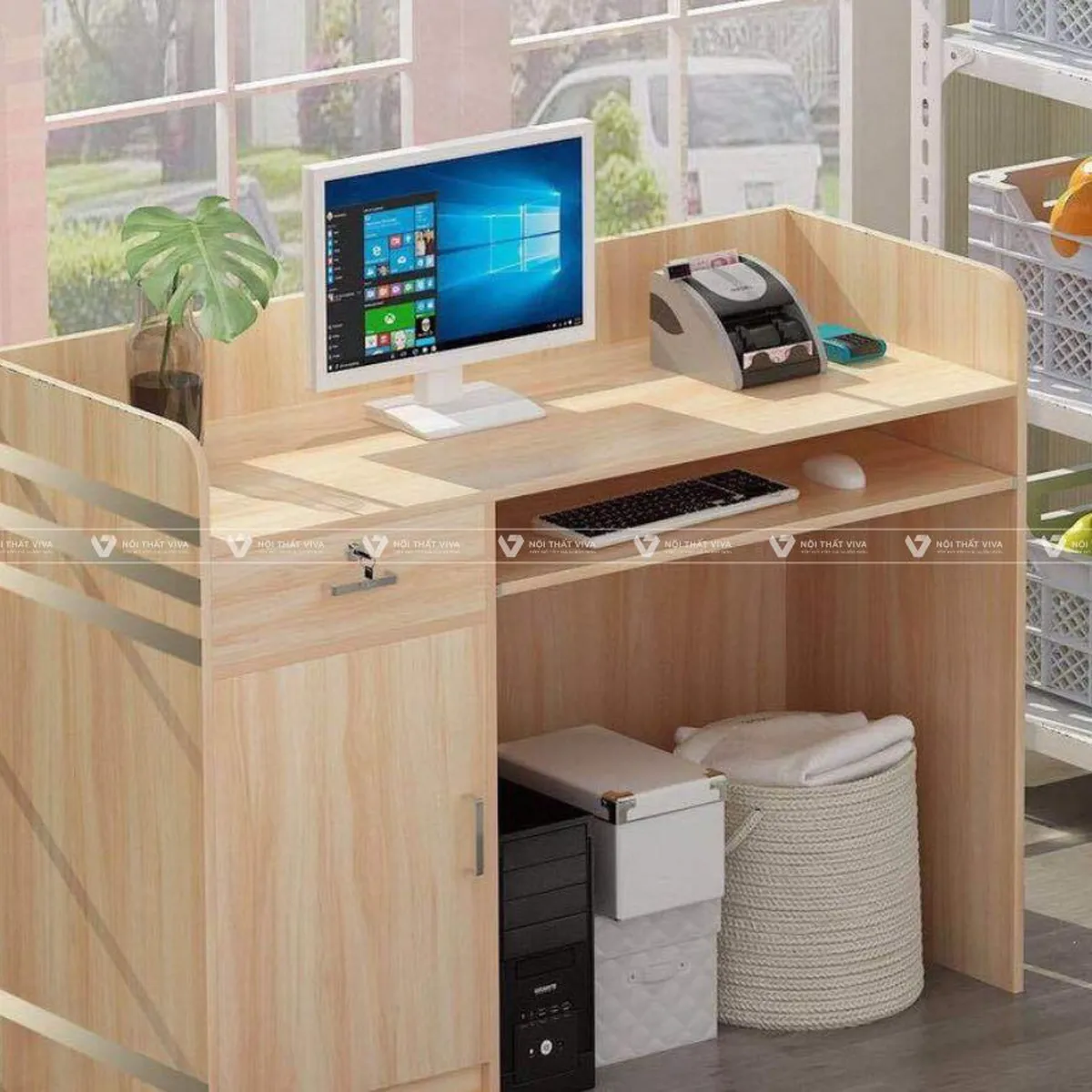 Gợi ý 10+ mẫu quầy lễ tân gỗ tự nhiên ấn tượng cho không gian đón khách Gợi ý 10+ mẫu quầy lễ tân gỗ tự nhiên ấn tượng cho không gian đón khách