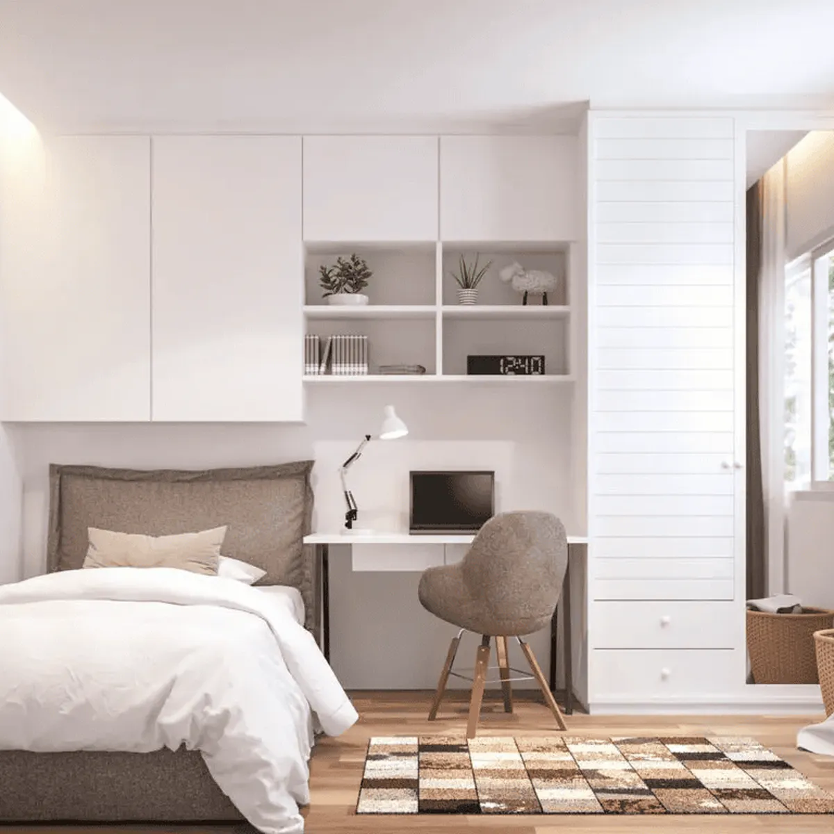 Cách bố trí phòng ngủ 3x3m đơn giản, đẹp, rộng hơn và hợp phong thủy  Cách bố trí phòng ngủ 3x3m đơn giản, đẹp, rộng hơn và hợp phong thủy