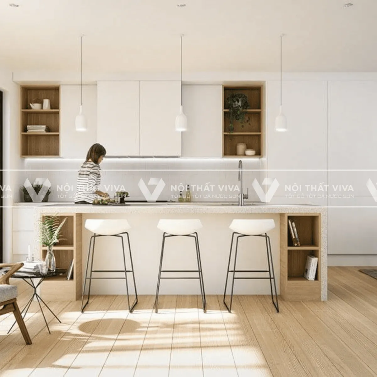 9 cách sửa chữa nhà bếp cũ thành mới đẹp, đơn giản, tiết kiệm chi phí  9 cách sửa chữa nhà bếp cũ thành mới đẹp, đơn giản, tiết kiệm chi phí