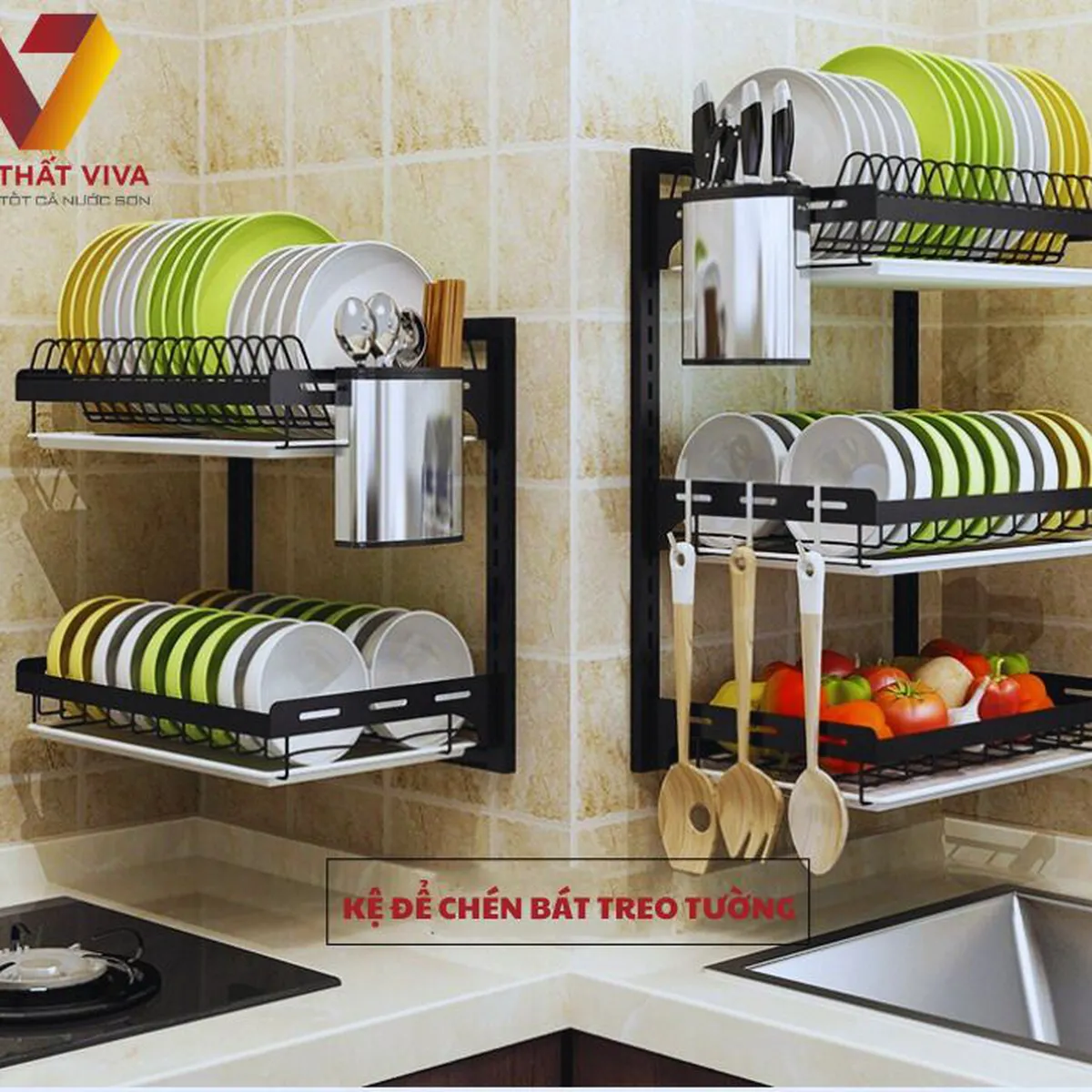 Khám Phá 5 Mẫu Kệ Để Chén Bát Treo Tường Xịn Sò Nổi Bật, Bán Chạy Nhất Khám Phá 5 Mẫu Kệ Để Chén Bát Treo Tường Xịn Sò Nổi Bật, Bán Chạy Nhất