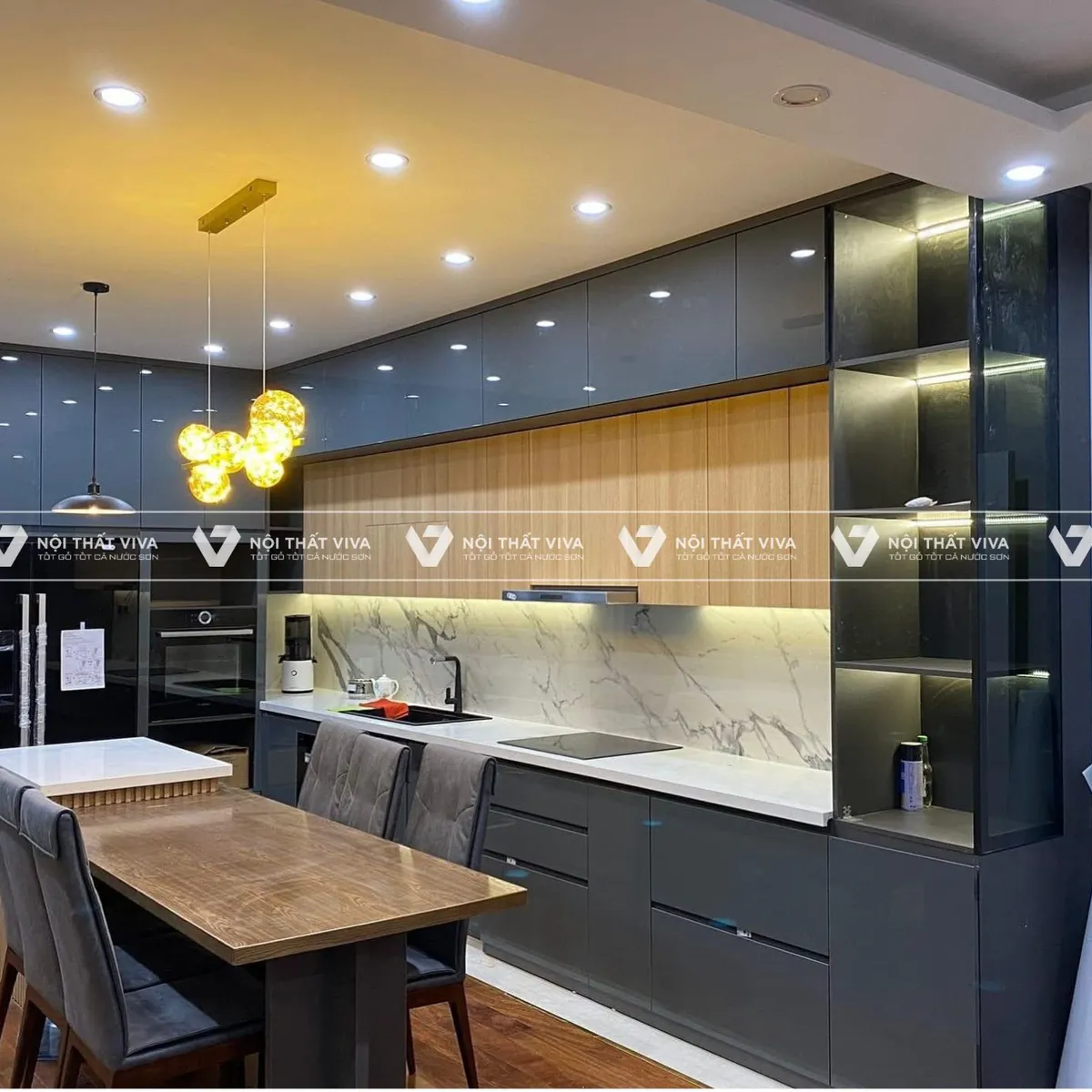 Tủ bếp picomat phủ laminate có bền không? Ưu, nhược điểm và mẫu tủ bếp đẹp nhất  Tủ bếp picomat phủ laminate có bền không? Ưu, nhược điểm và mẫu tủ bếp đẹp nhất