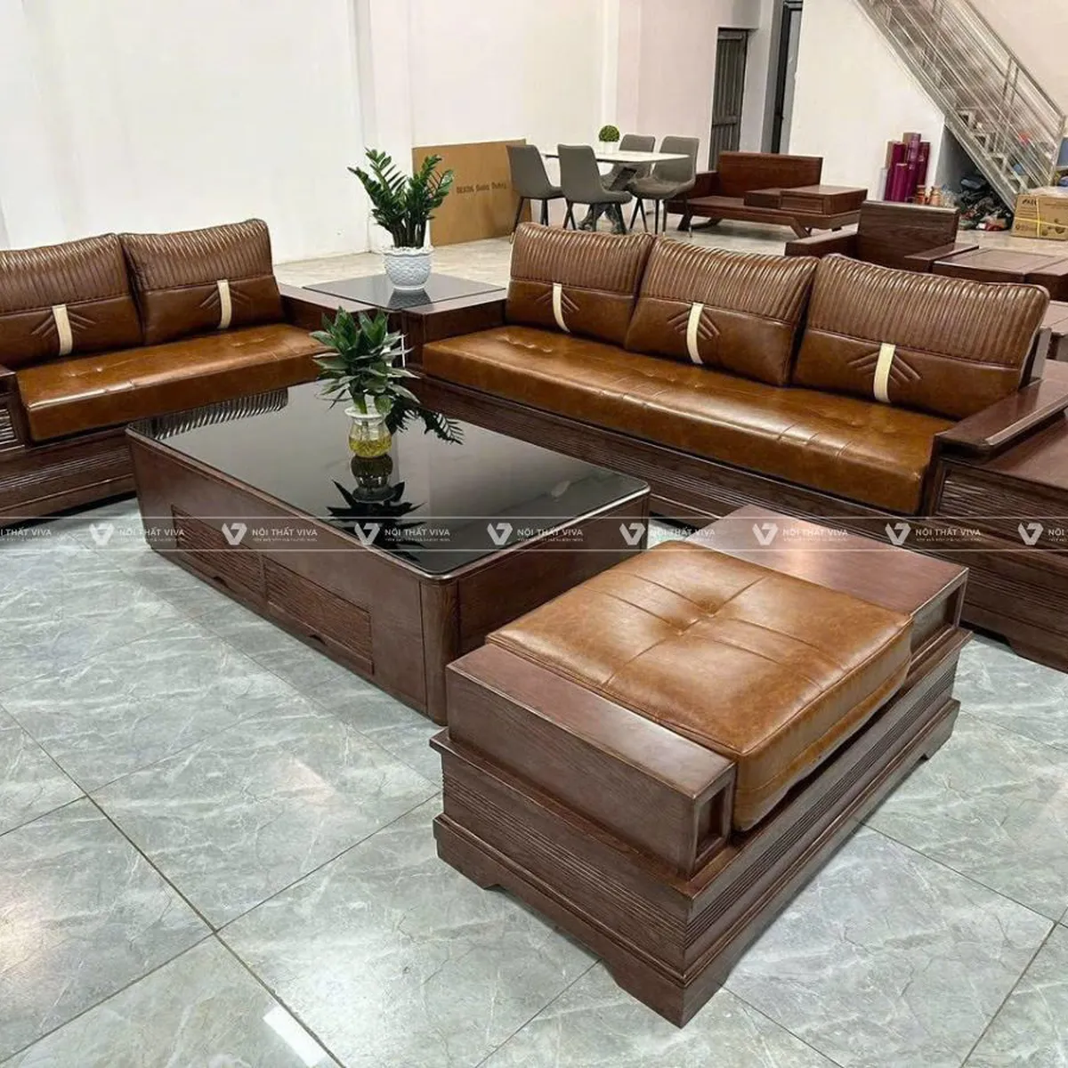 Báo giá 10+ bộ sofa gỗ óc chó hiện đại, cao cấp cho phòng khách Báo giá 10+ bộ sofa gỗ óc chó hiện đại, cao cấp cho phòng khách