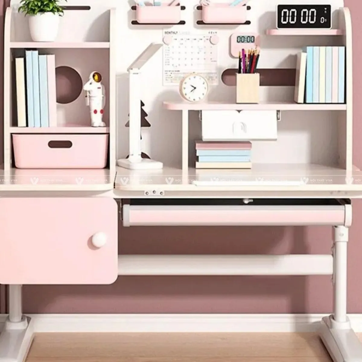 15+ Mẫu bàn học màu hồng siêu đáng yêu cho bé gái đang thịnh hành 15+ Mẫu bàn học màu hồng siêu đáng yêu cho bé gái đang thịnh hành