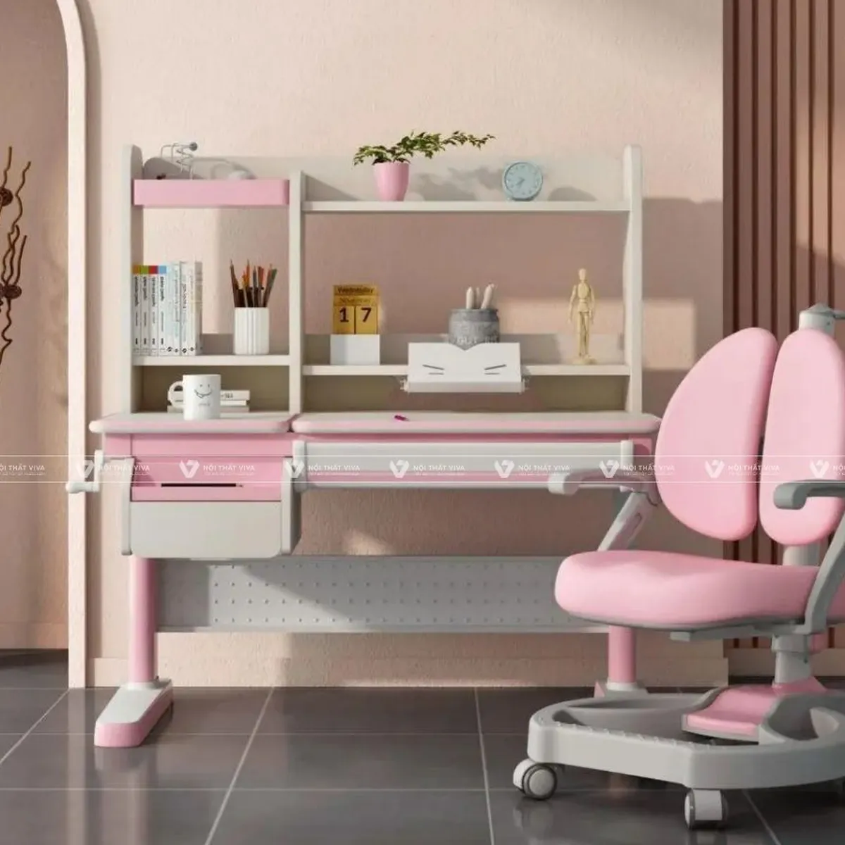 15+ Mẫu bàn học màu hồng siêu đáng yêu cho bé gái đang thịnh hành 15+ Mẫu bàn học màu hồng siêu đáng yêu cho bé gái đang thịnh hành