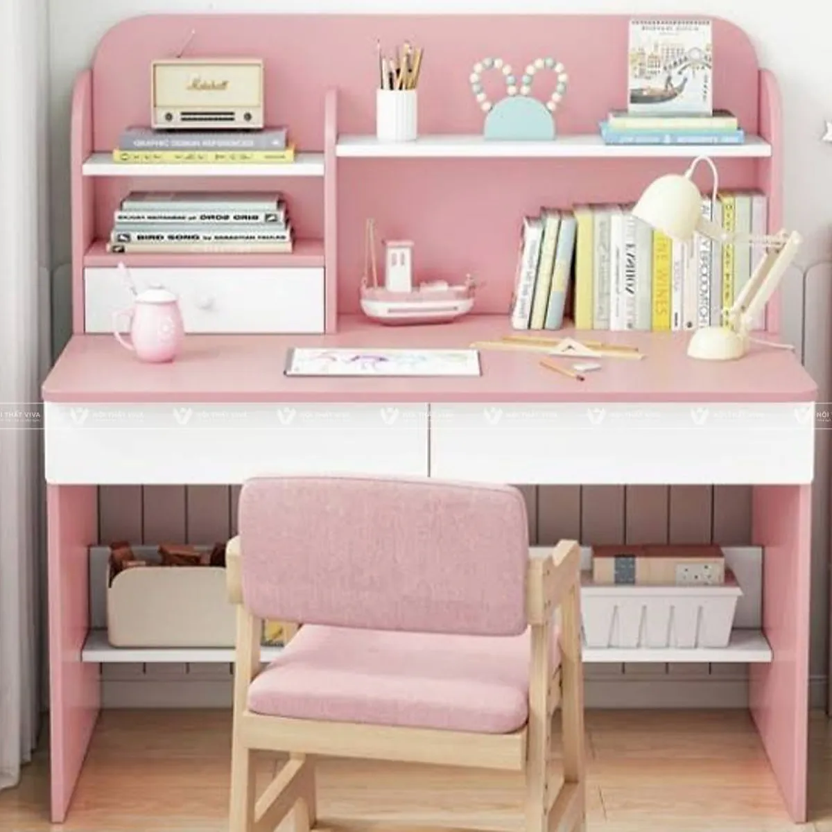 15+ Mẫu bàn học màu hồng siêu đáng yêu cho bé gái đang thịnh hành 15+ Mẫu bàn học màu hồng siêu đáng yêu cho bé gái đang thịnh hành