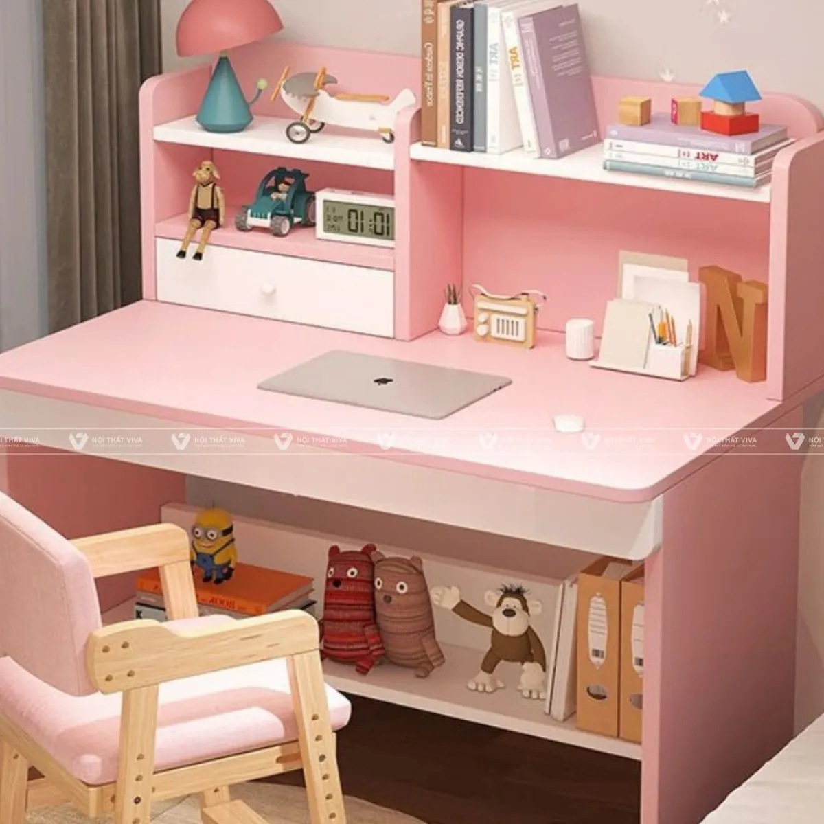 15+ Mẫu bàn học màu hồng siêu đáng yêu cho bé gái đang thịnh hành 15+ Mẫu bàn học màu hồng siêu đáng yêu cho bé gái đang thịnh hành