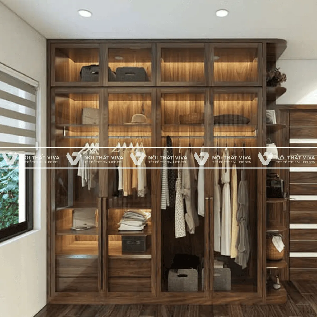 Tủ cánh kính: Ưu điểm và những ứng dụng phổ biến vào không gian nội thất   Tủ cánh kính: Ưu điểm và những ứng dụng phổ biến vào không gian nội thất