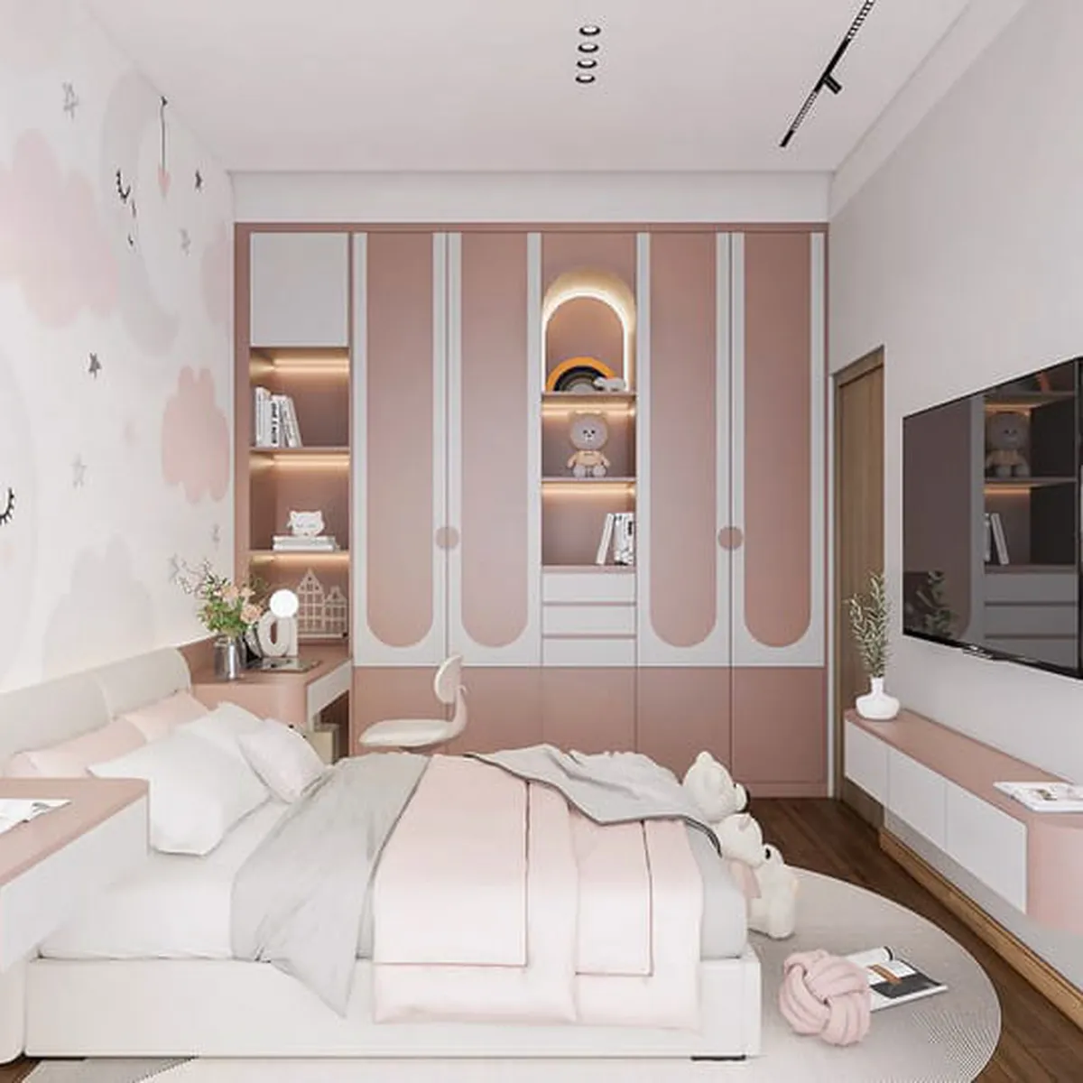 Top 79+ phòng ngủ đẹp cho nữ màu trắng thịnh hành nhất 2025 Top 79+ phòng ngủ đẹp cho nữ màu trắng thịnh hành nhất 2025