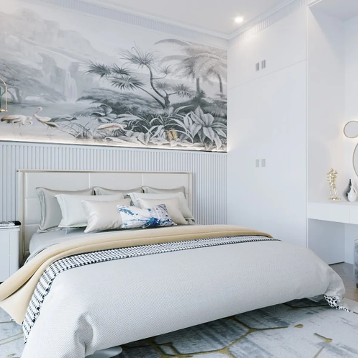 Top 79+ phòng ngủ đẹp cho nữ màu trắng thịnh hành nhất 2025 Top 79+ phòng ngủ đẹp cho nữ màu trắng thịnh hành nhất 2025