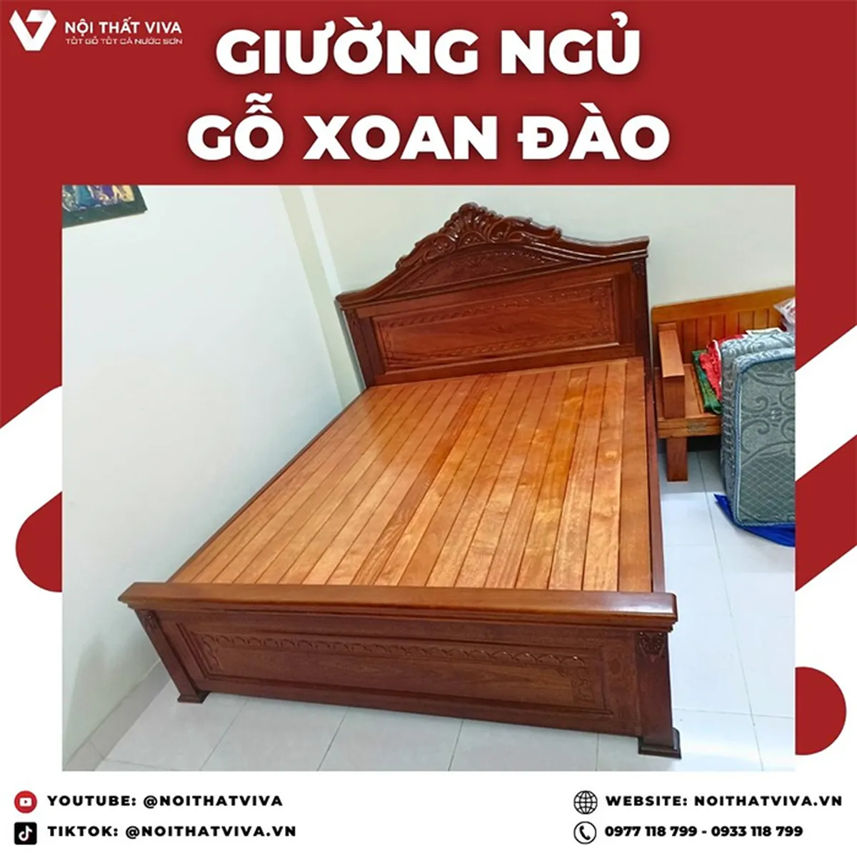 Giường Ngủ Gỗ Tự Nhiên Giường Ngủ Gỗ Tự Nhiên