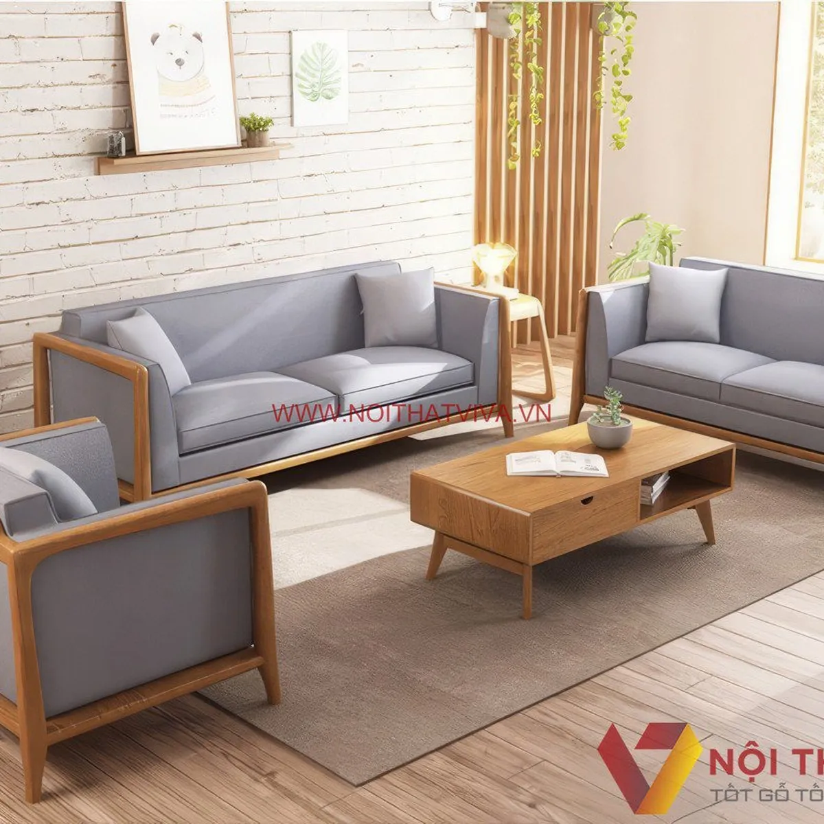 5++ Bộ sofa gỗ sồi 5 món đẹp, sang trọng và được ưa chuộng nhất  5++ Bộ sofa gỗ sồi 5 món đẹp, sang trọng và được ưa chuộng nhất