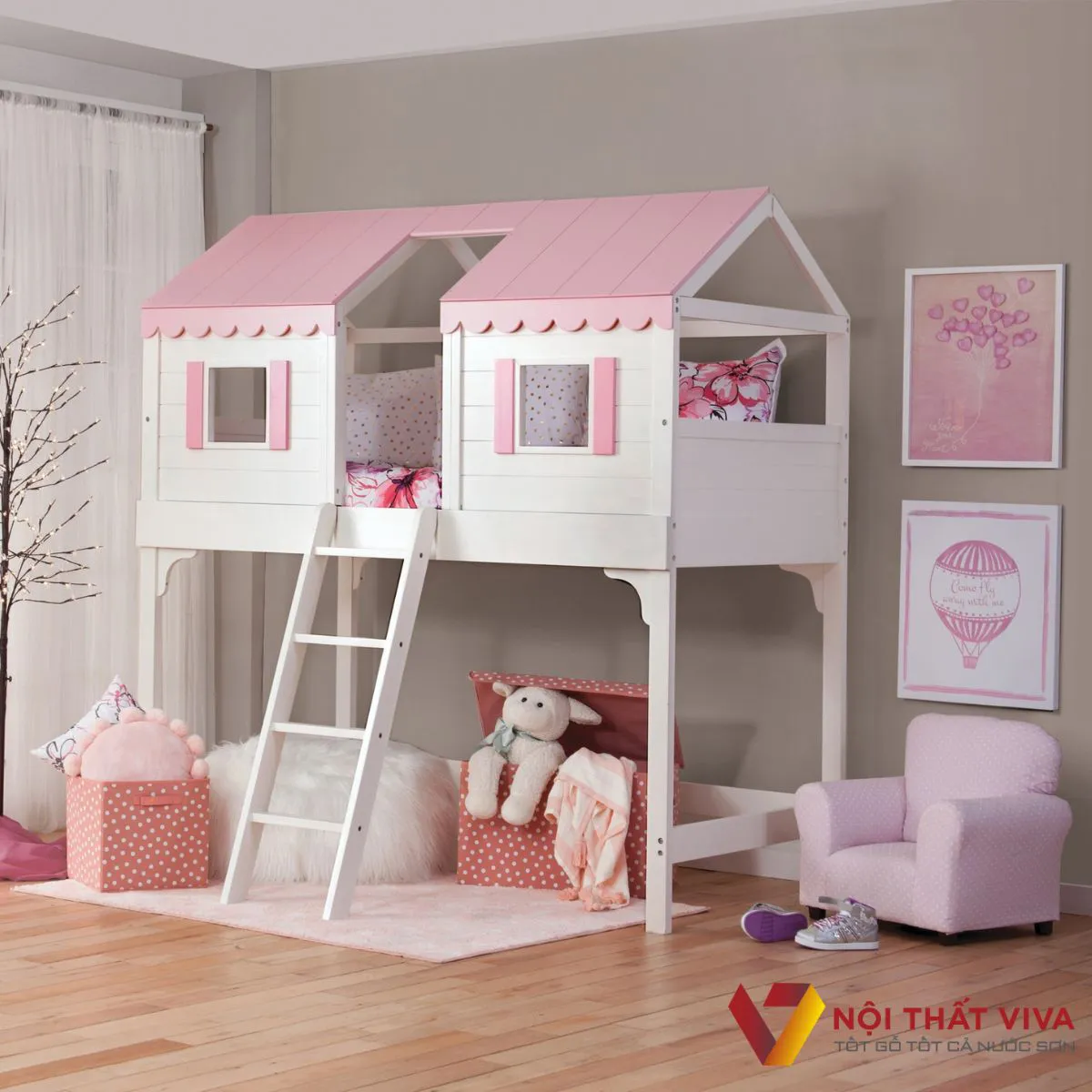 Top 5 Giường Tầng Cho 2 Bé Gái Đúng Sở Thích Lại Tiết Kiệm Cho Cha Mẹ Top 5 Giường Tầng Cho 2 Bé Gái Đúng Sở Thích Lại Tiết Kiệm Cho Cha Mẹ