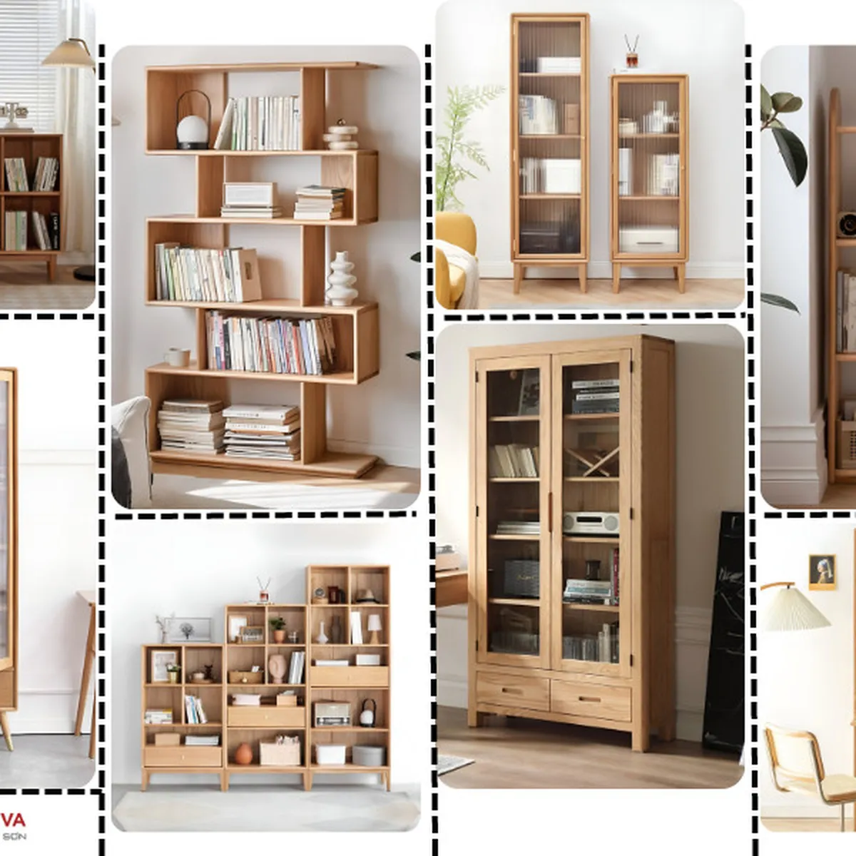 Kệ Sách Gỗ Tự Nhiên Kệ Sách Gỗ Tự Nhiên